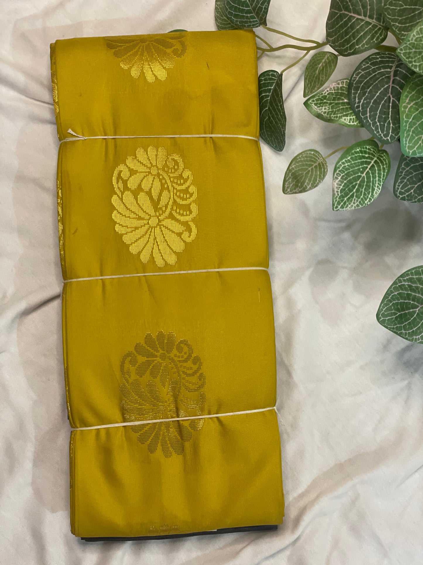 Yellow Soft Silk Traditional Wear Saree