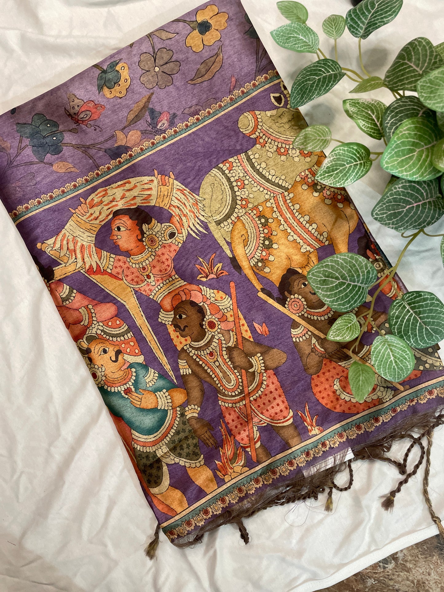 Kalmkari Soft Saree