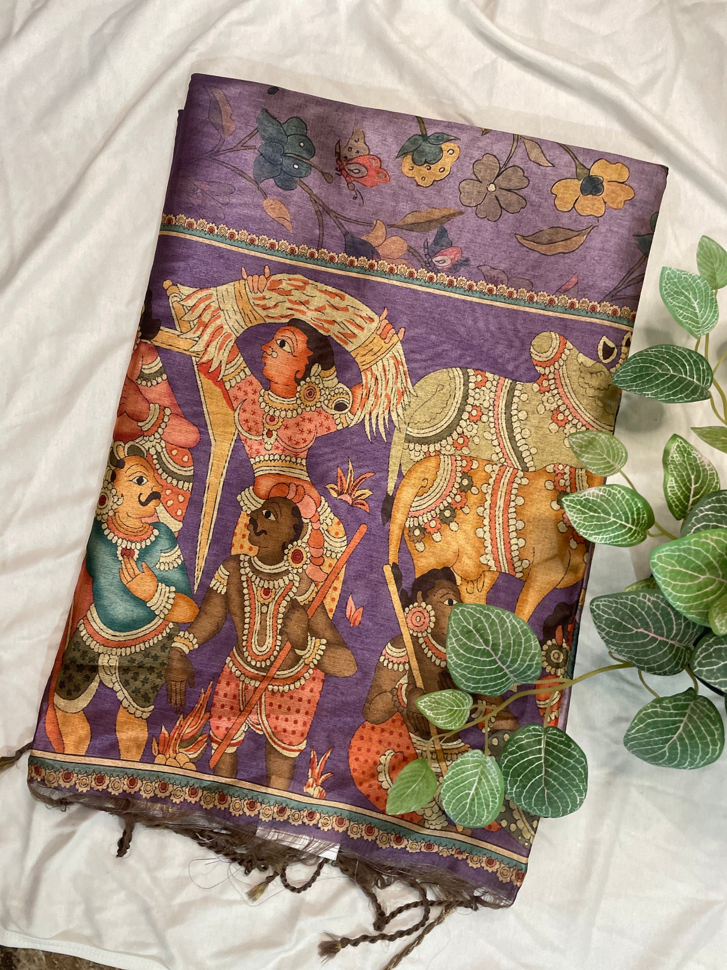 Kalmkari Soft Saree