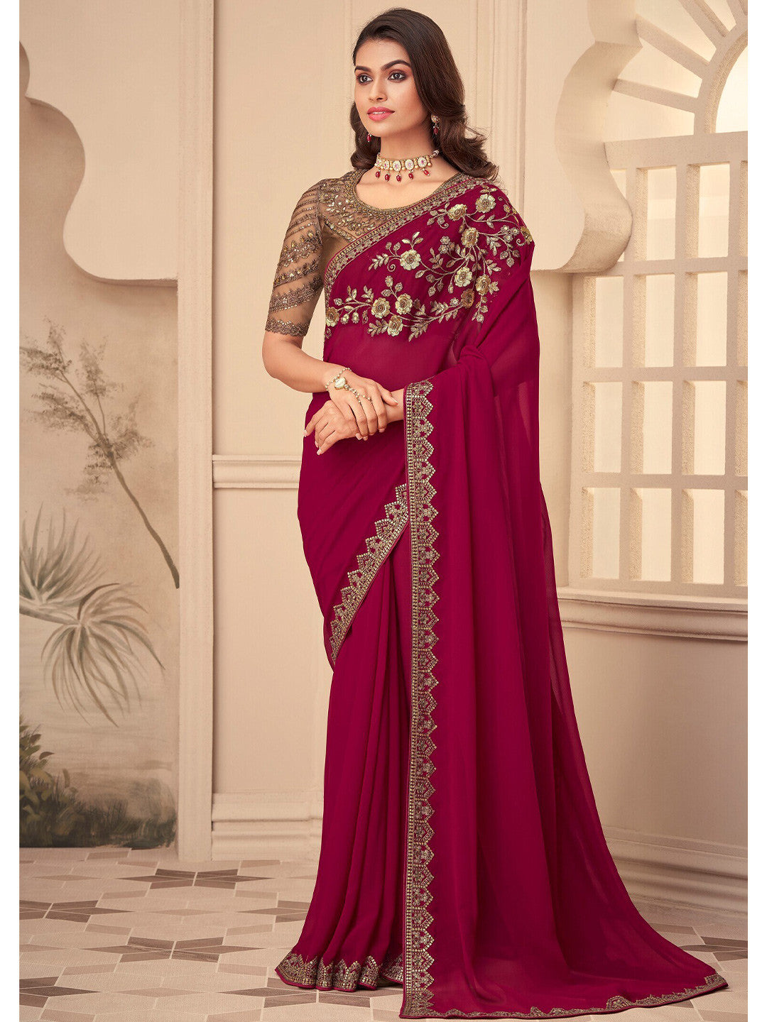 Georget Sarees