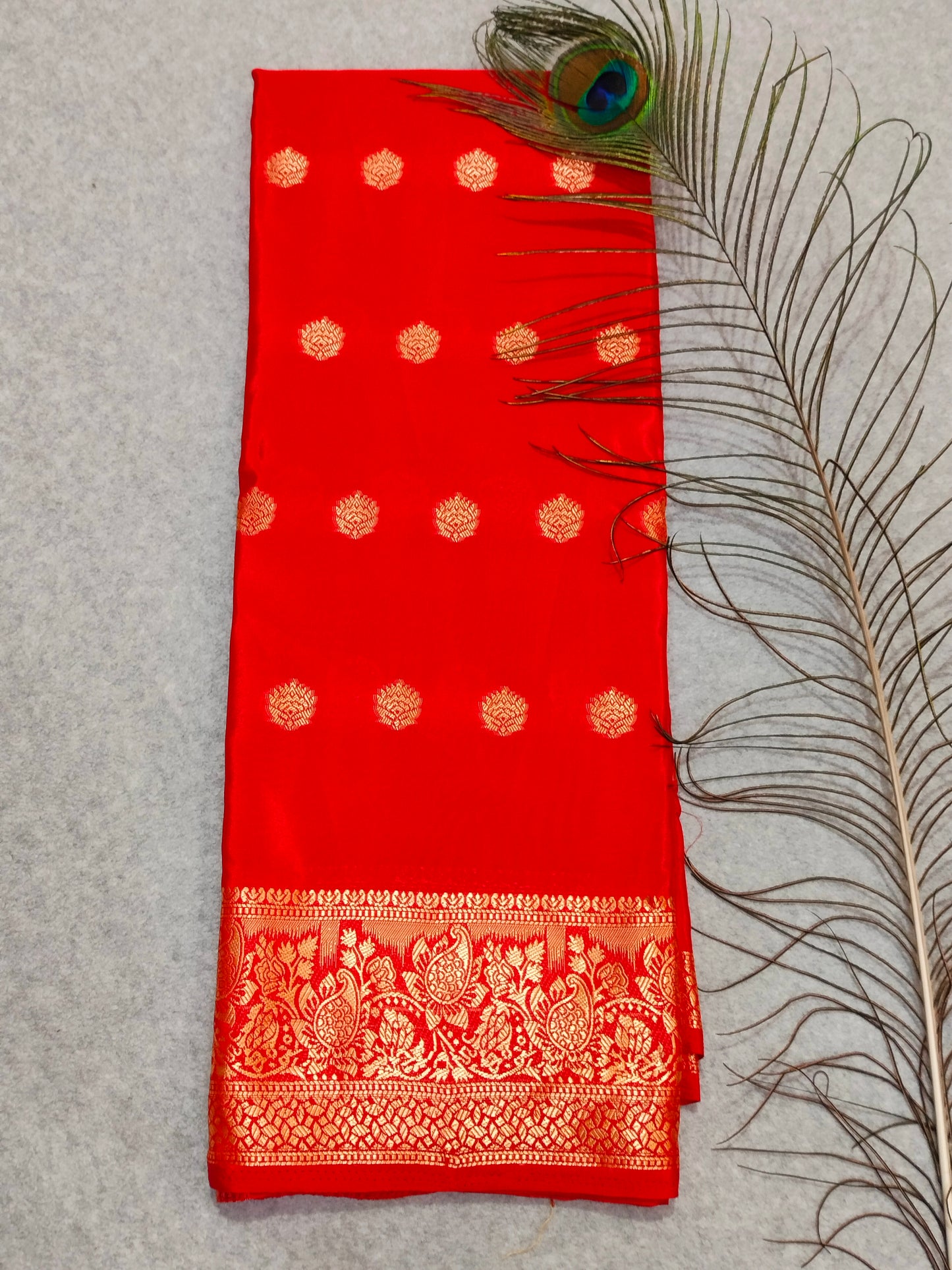 Crape Viscous Silk Saree