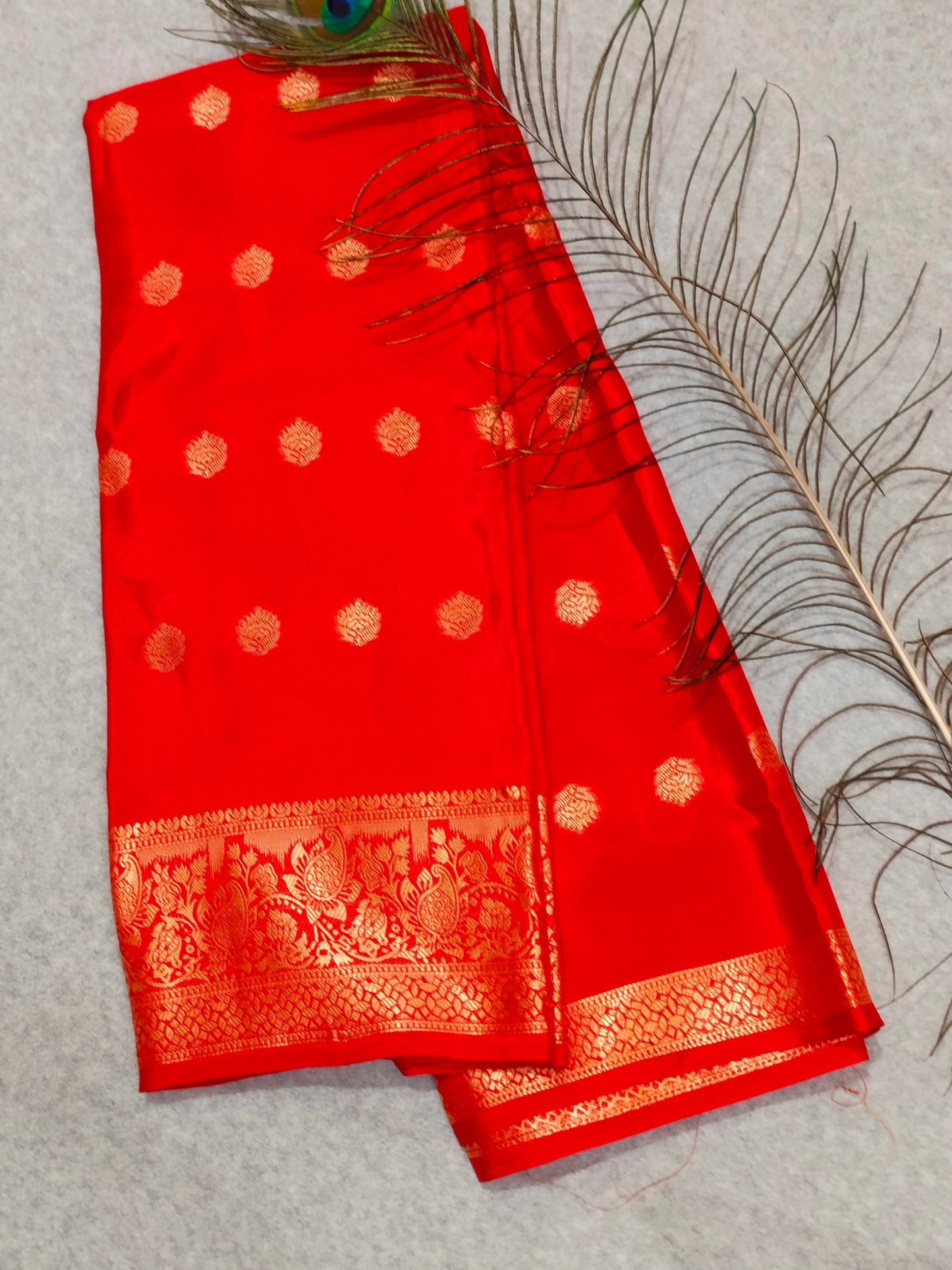 Crape Viscous Silk Saree