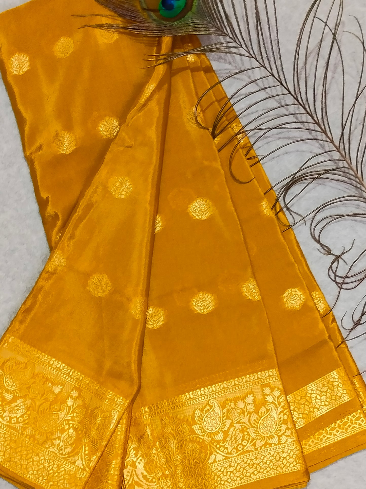 Crape Viscous Silk Saree