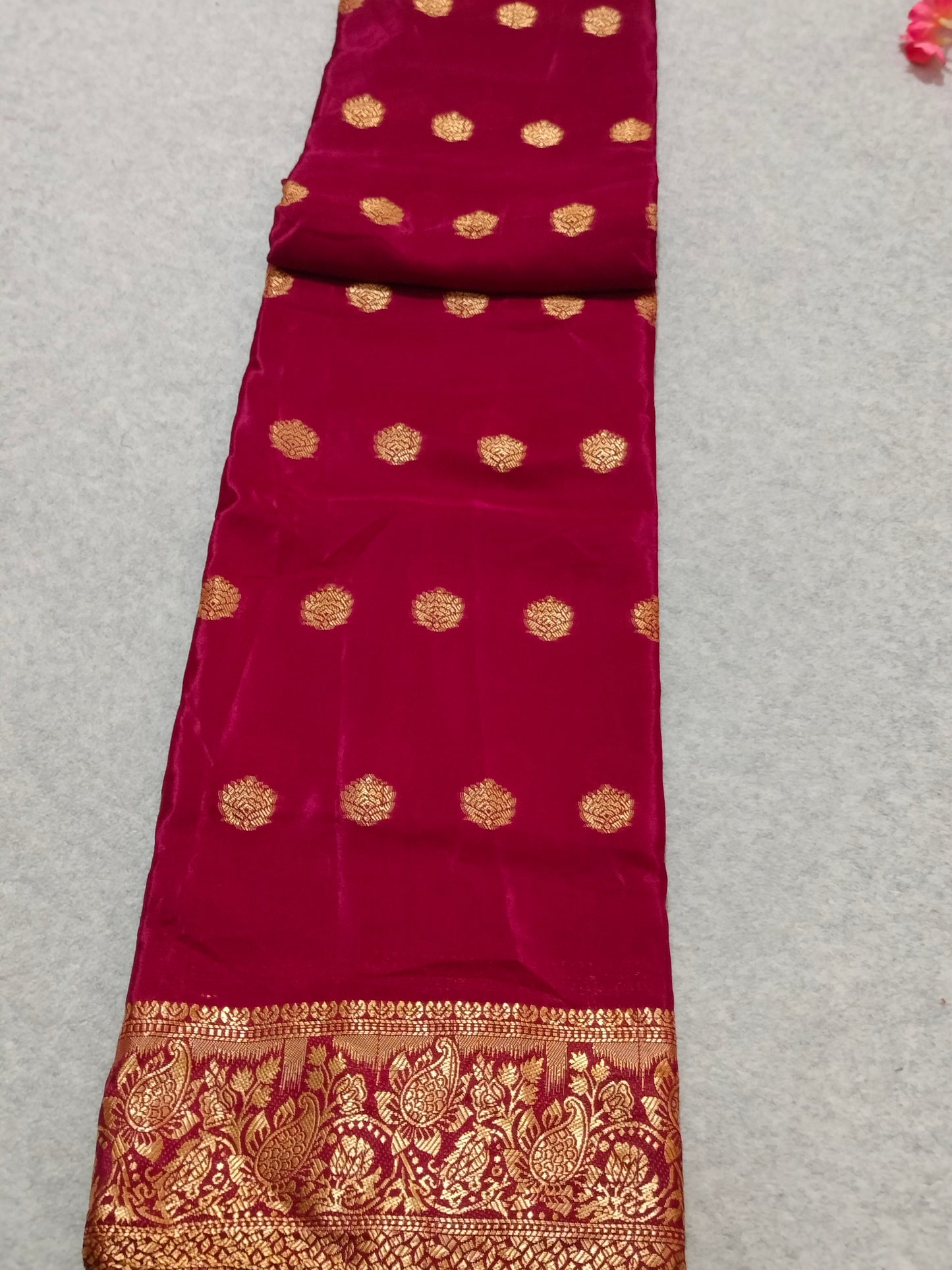 Crape Viscous Silk Saree