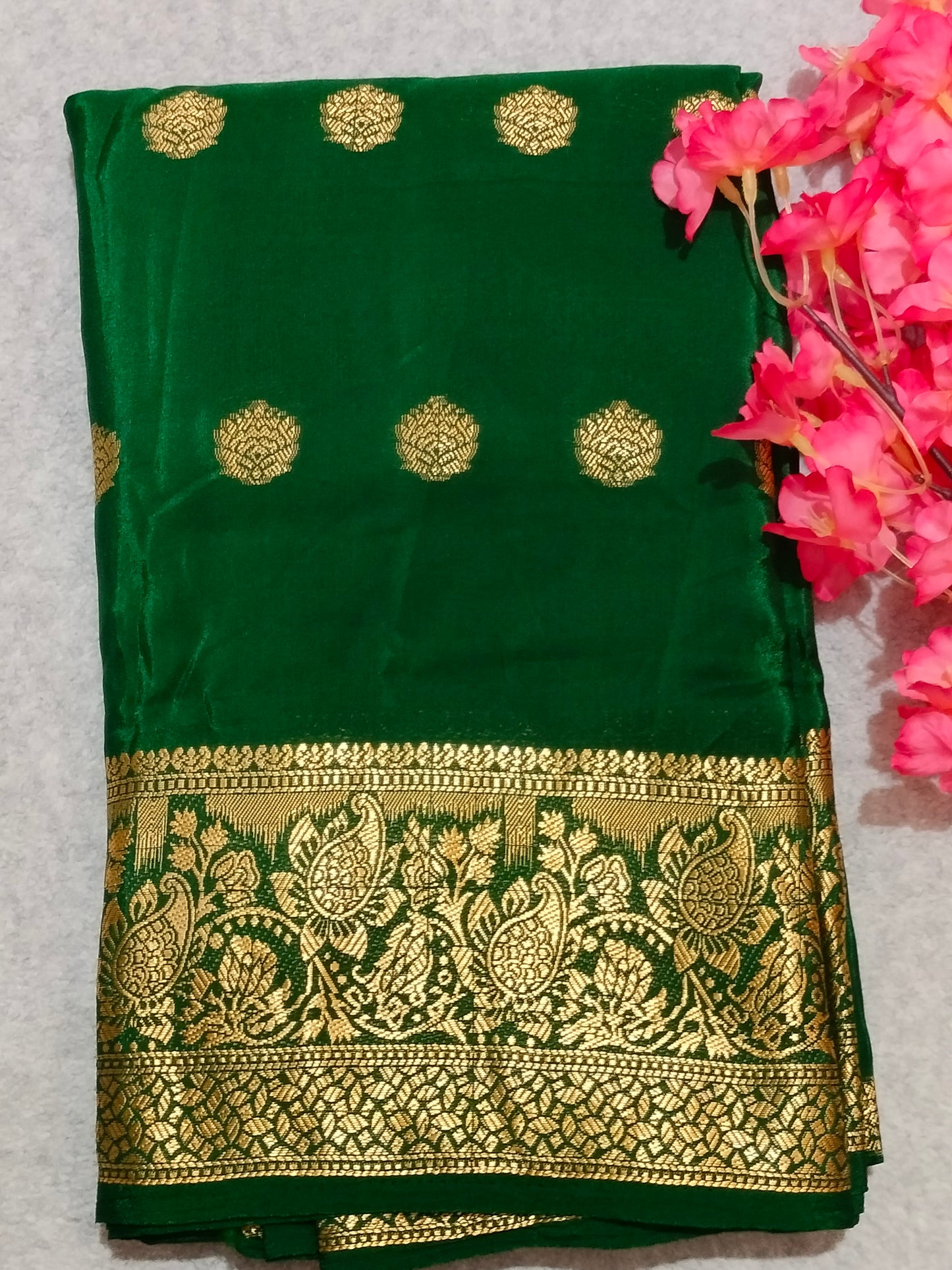 Crape Viscous Silk Saree