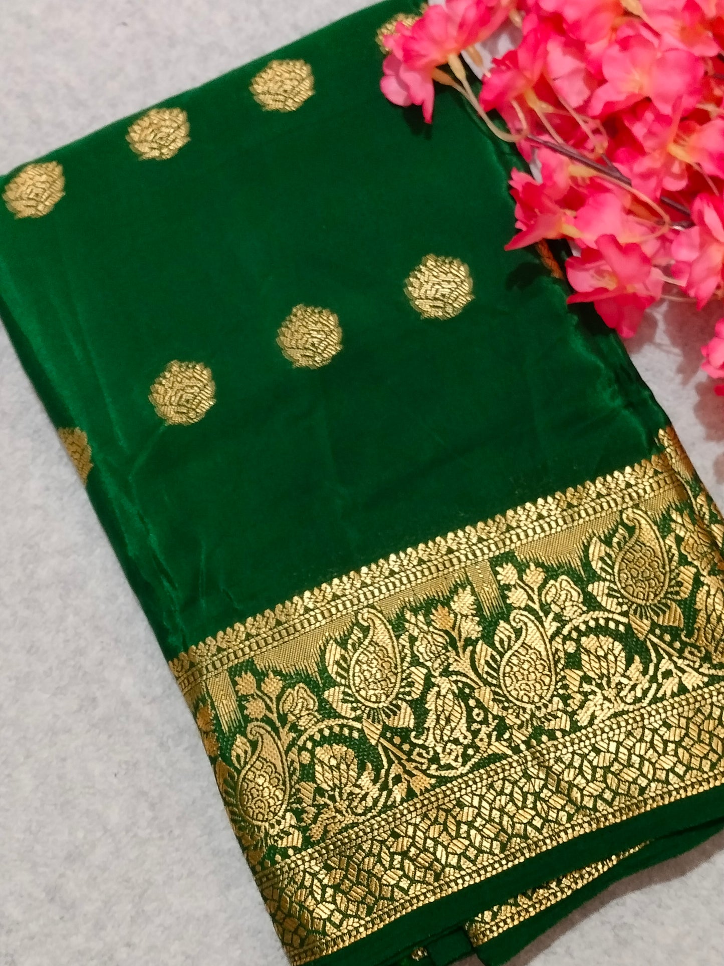 Crape Viscous Silk Saree
