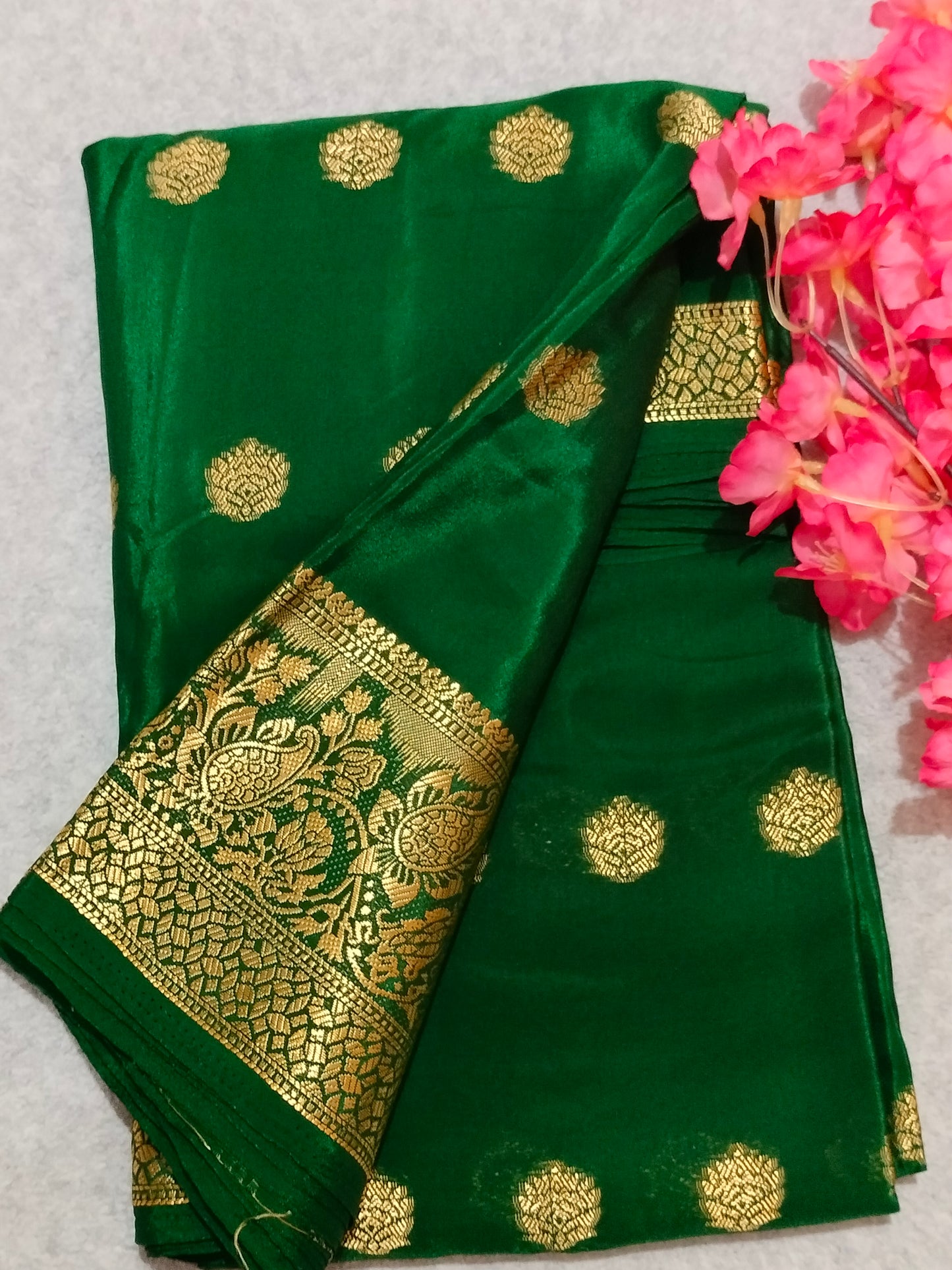 Crape Viscous Silk Saree