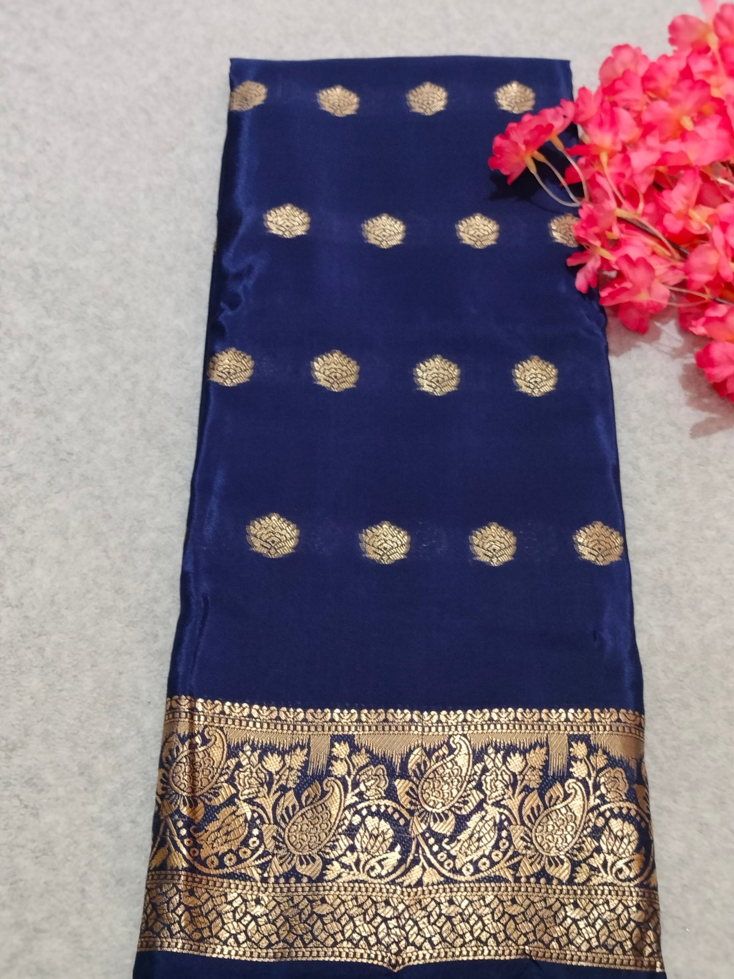 Crape Viscous Silk Saree