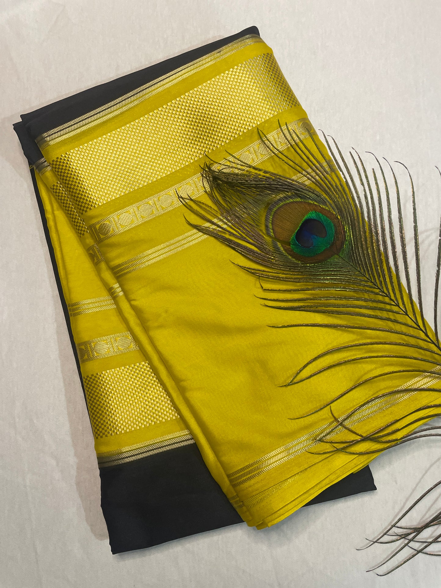 Mysore Semi Crape Soft 2D Silk Saree