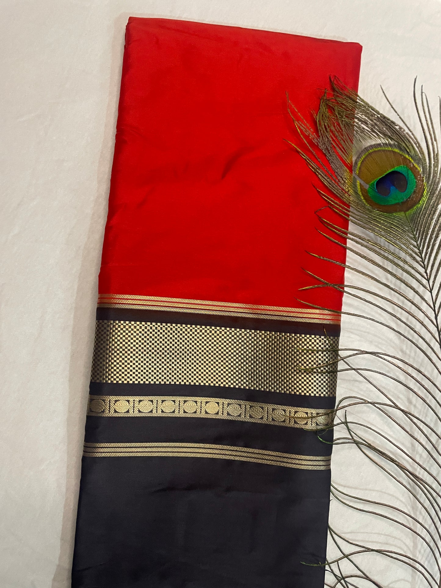 Mysore Semi Crape Soft 2D Silk Saree