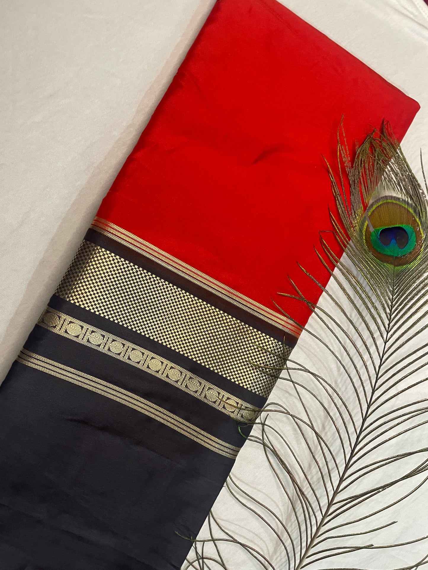 Mysore Semi Crape Soft 2D Silk Saree