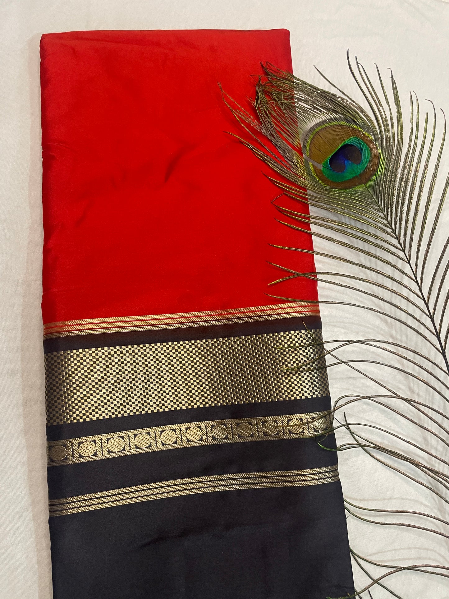 Mysore Semi Crape Soft 2D Silk Saree