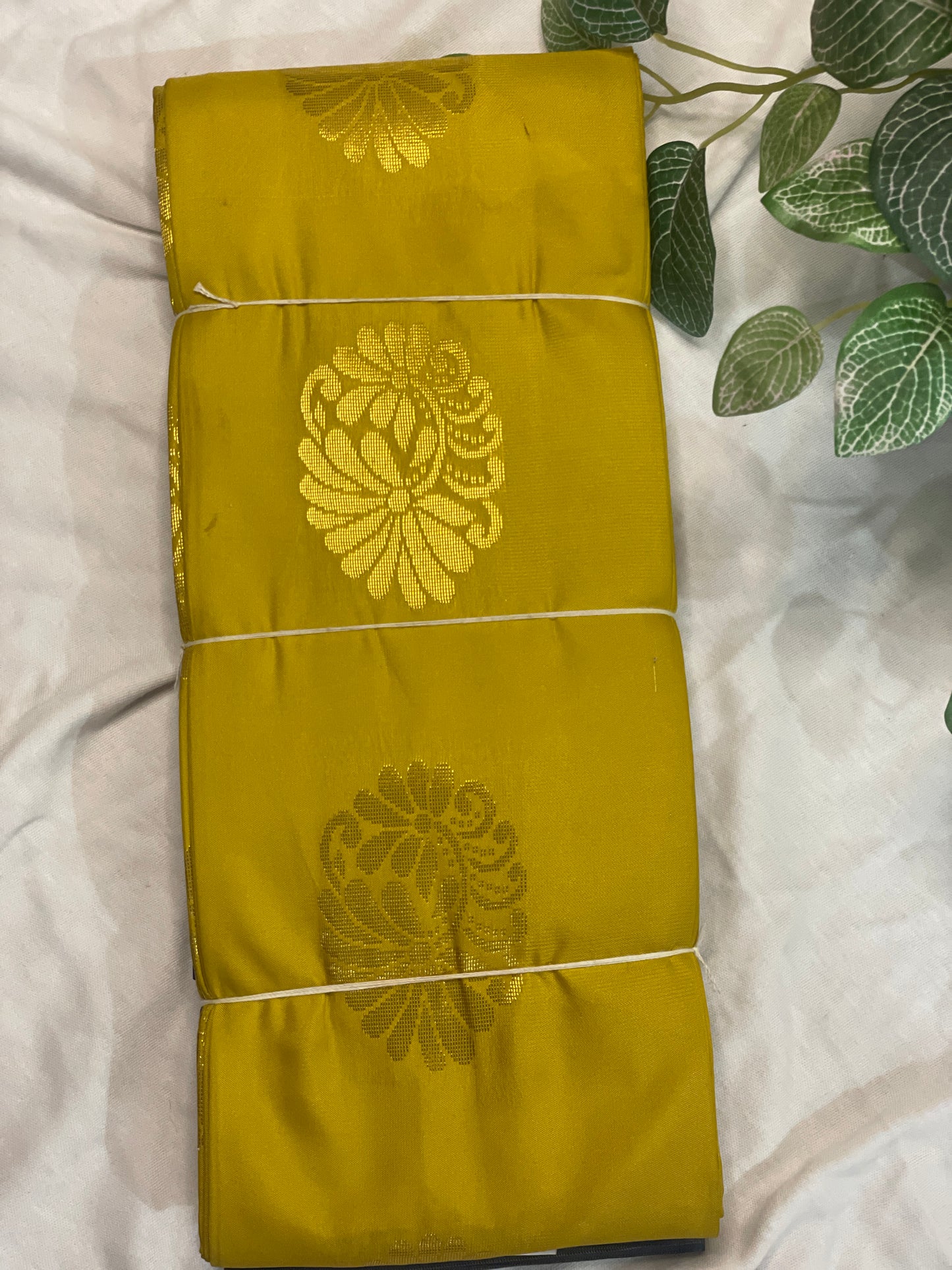 Yellow Soft Silk Traditional Wear Saree