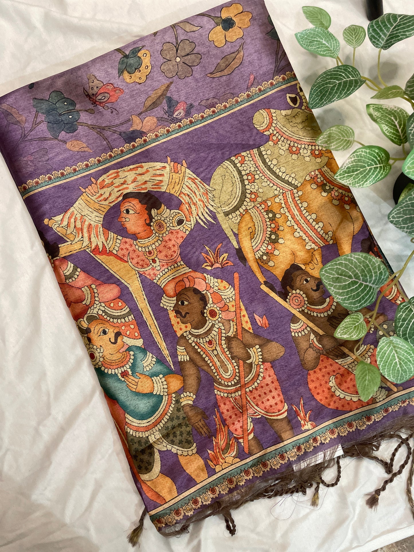 Kalmkari Soft Saree