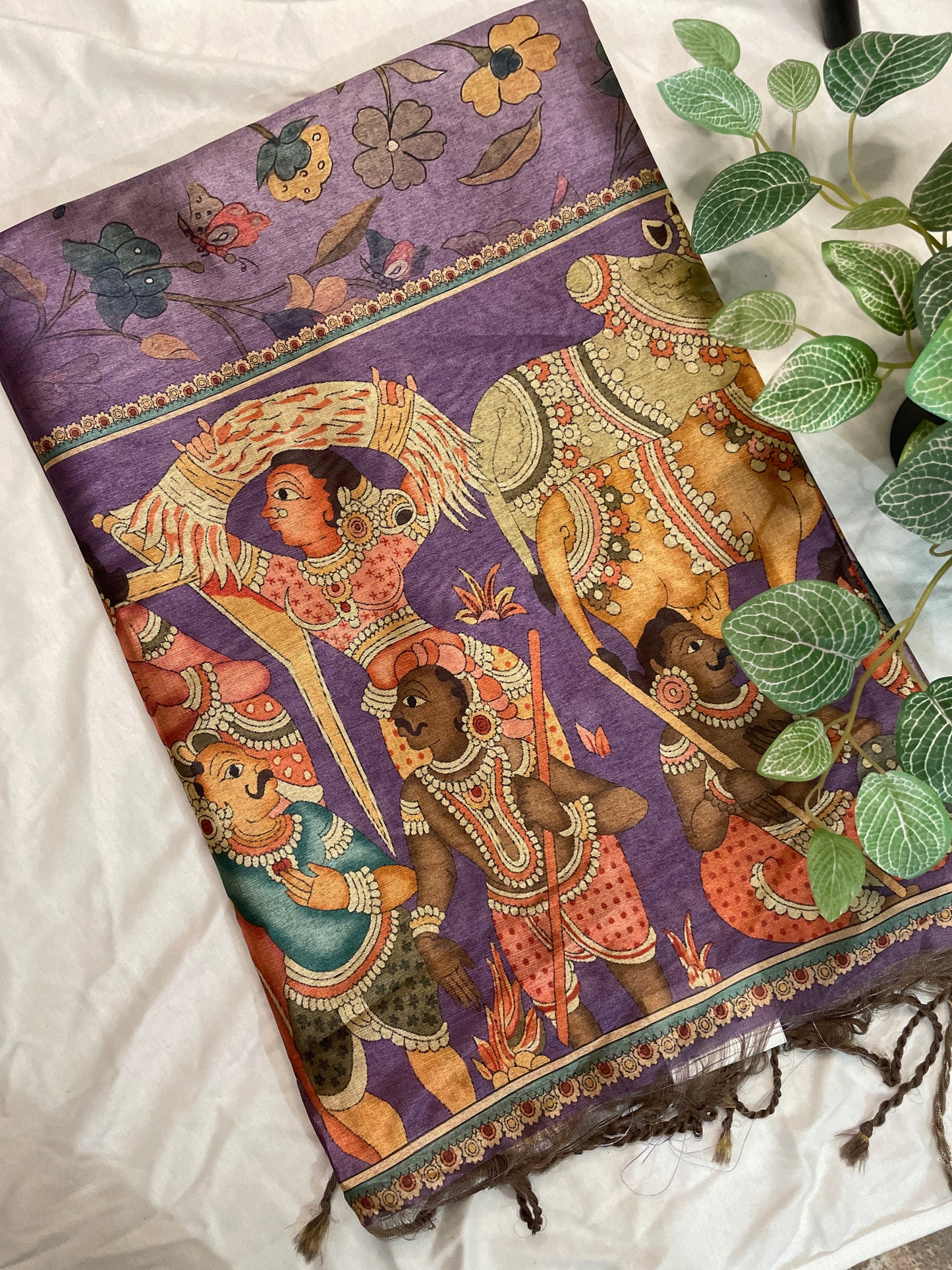 Kalmkari Soft Saree