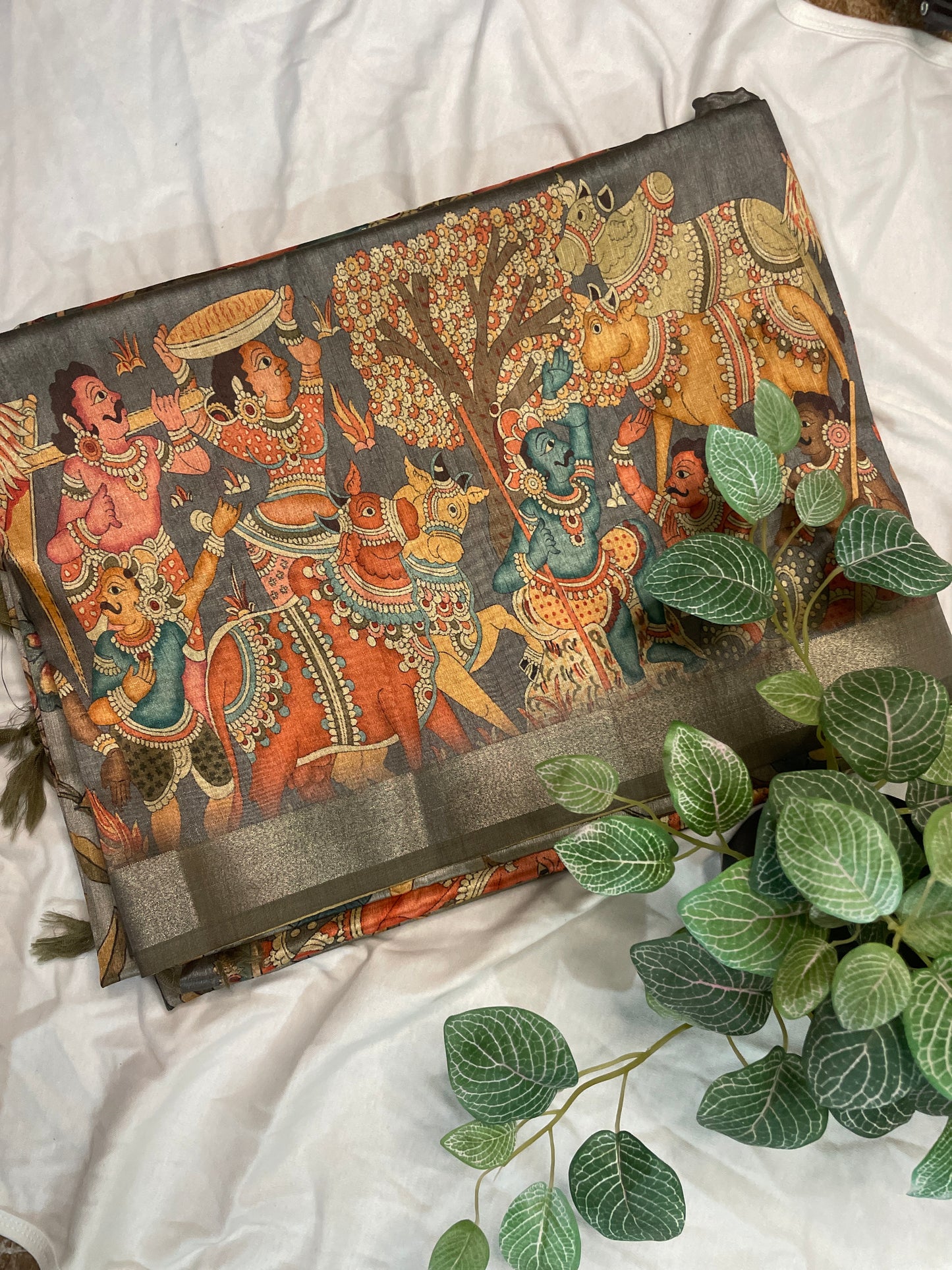Kalmkari Soft Saree