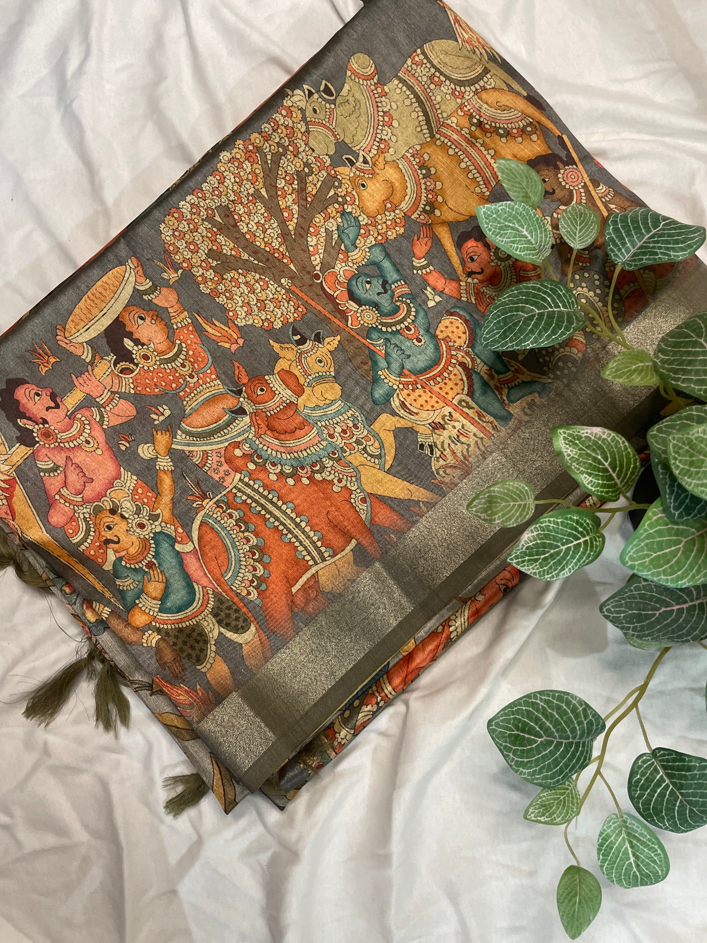 Kalmkari Soft Saree