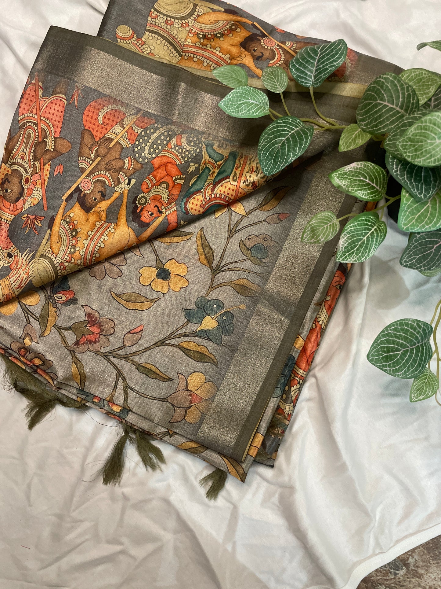 Kalmkari Soft Saree