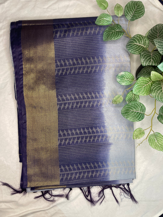 Semi Cotton Fancy Saree