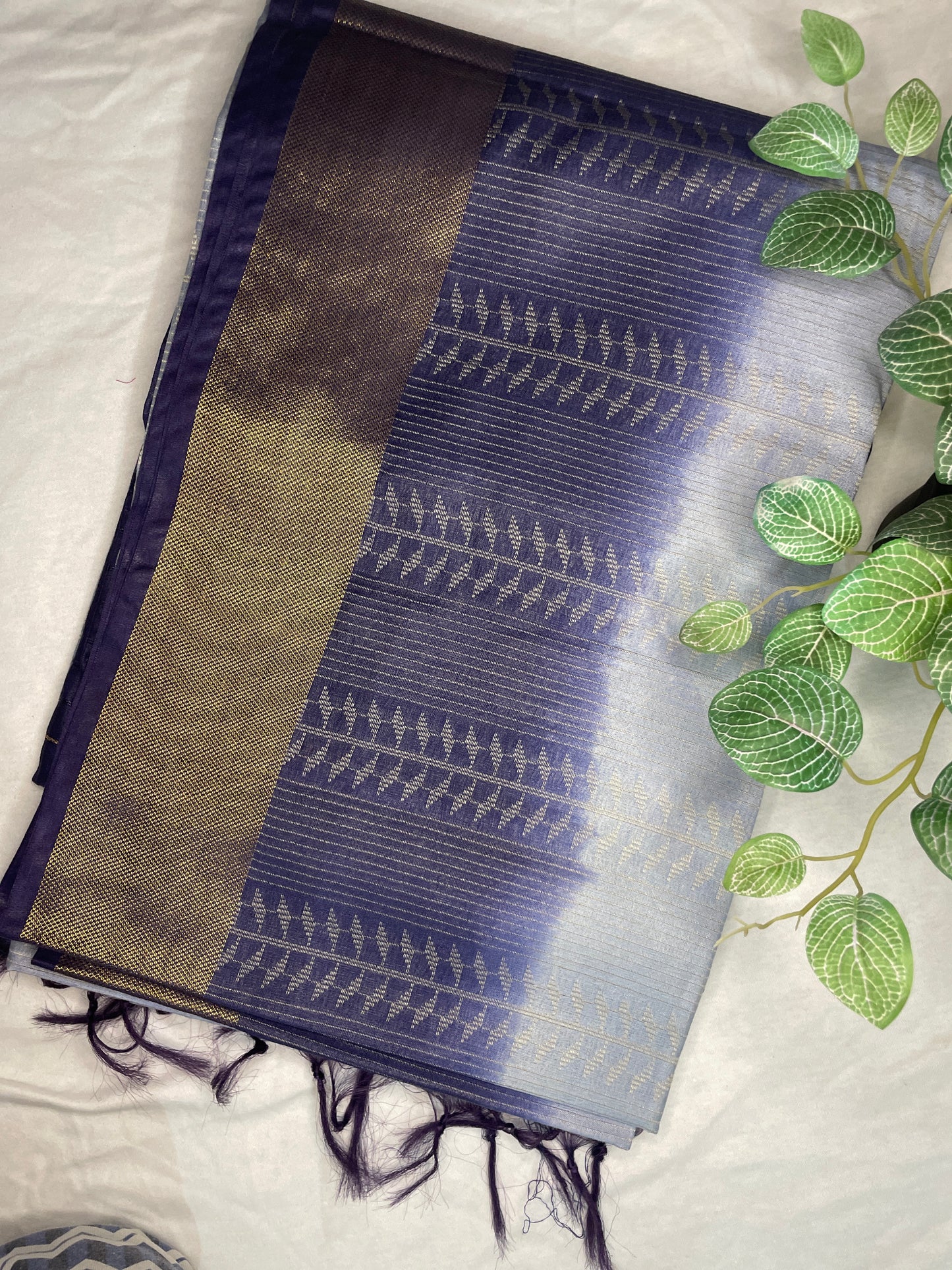 Semi Cotton Fancy Saree