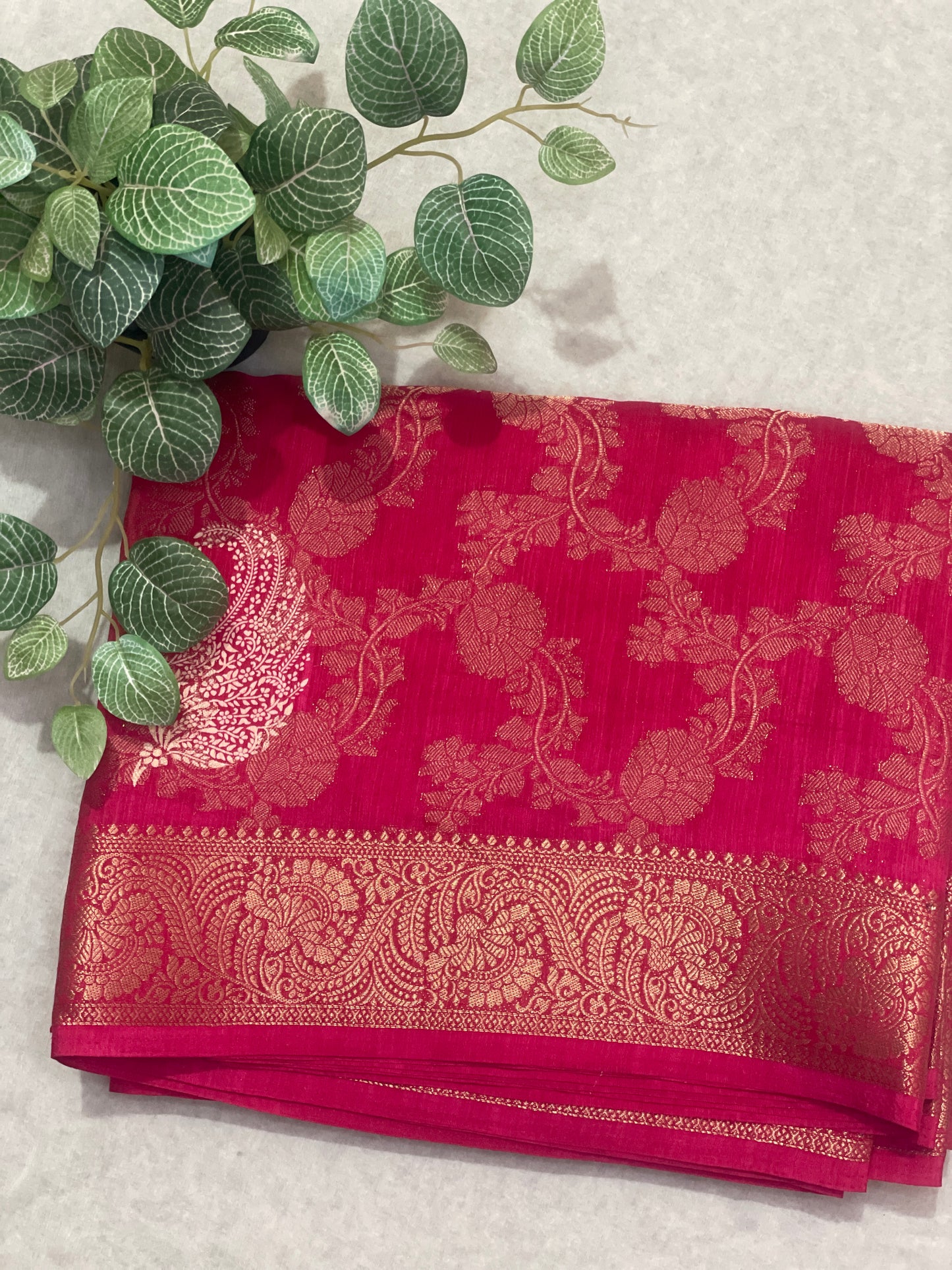 Banarasi Raw Georget Saree