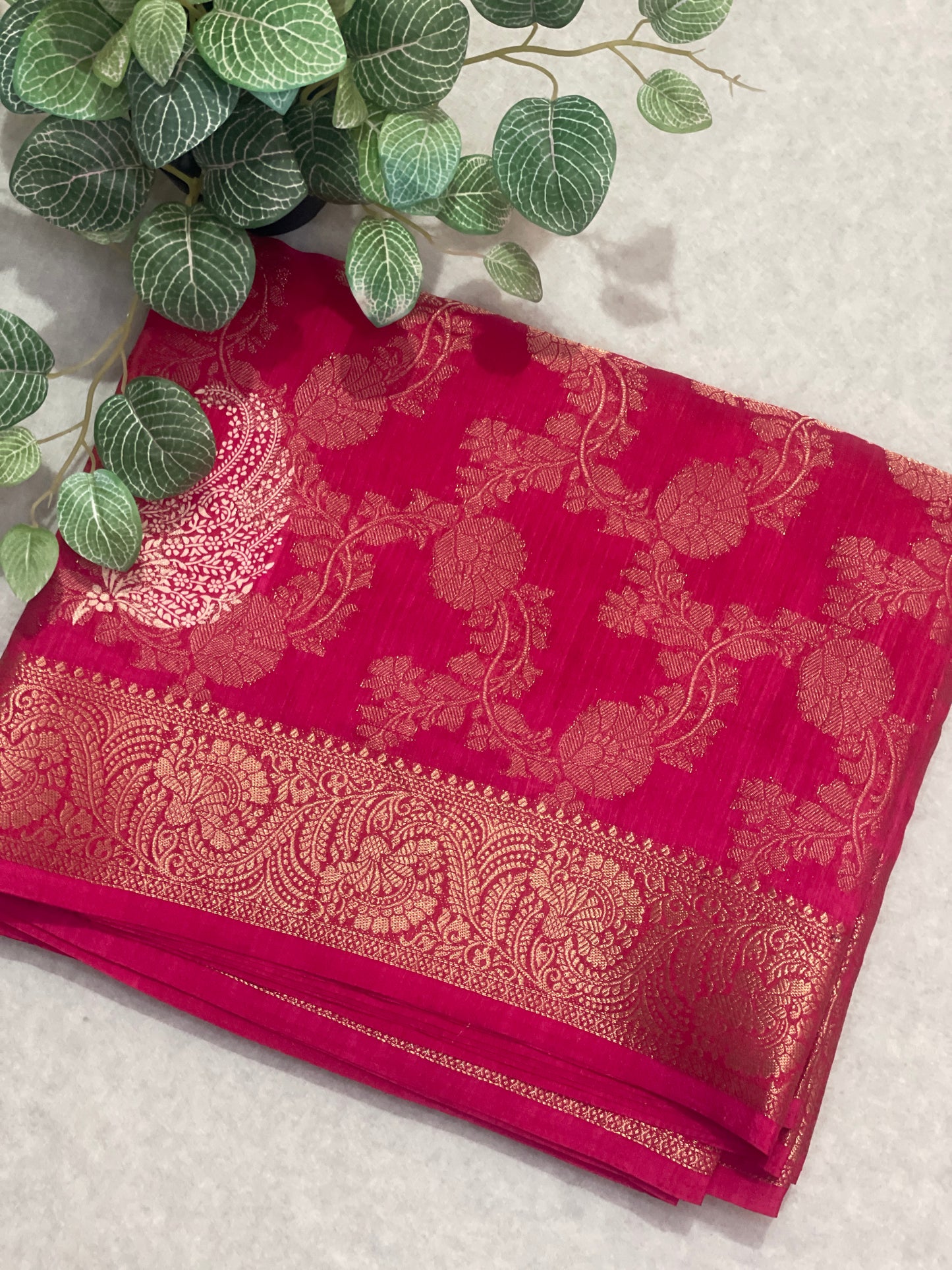 Banarasi Raw Georget Saree