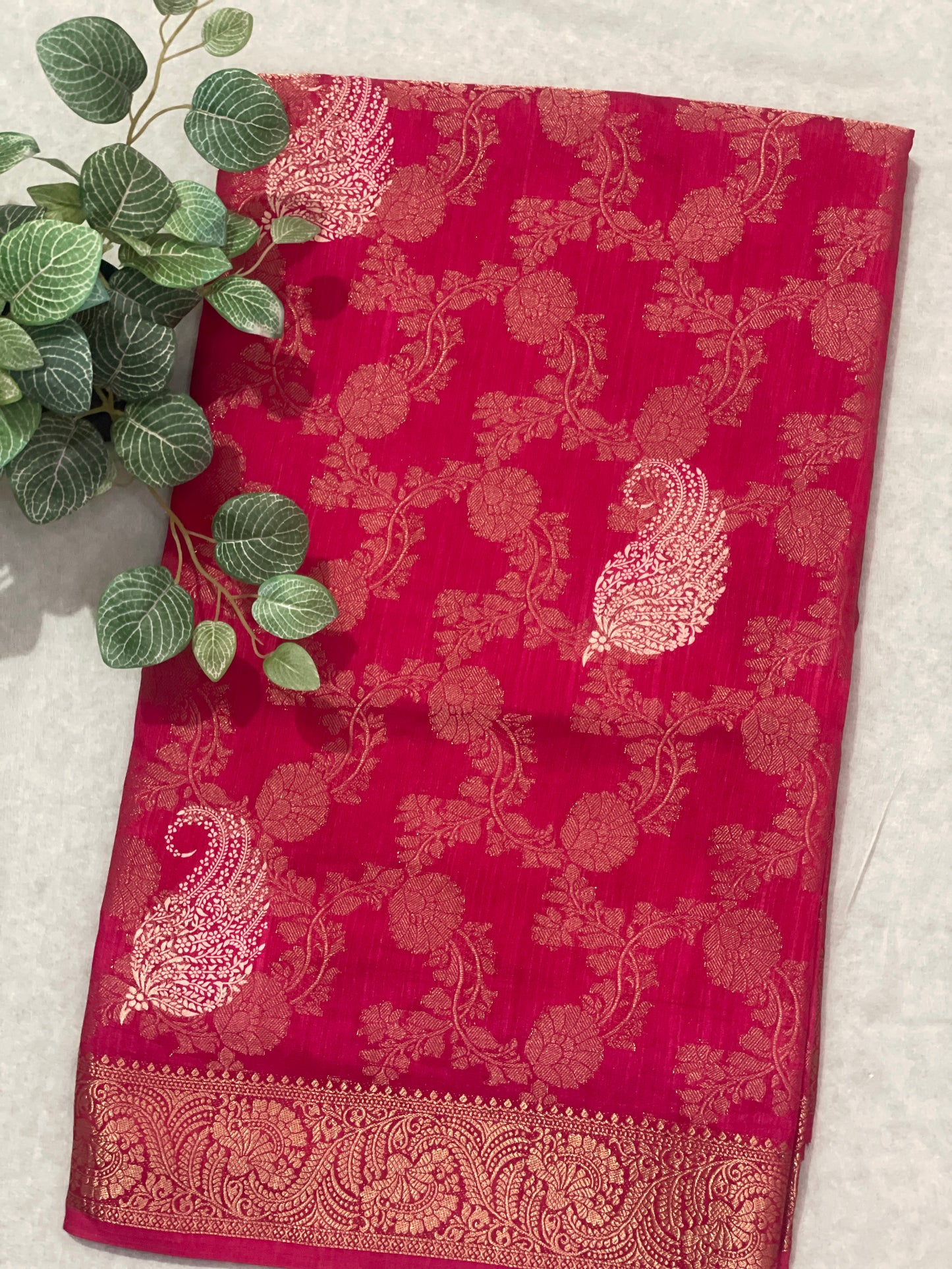 Banarasi Raw Georget Saree