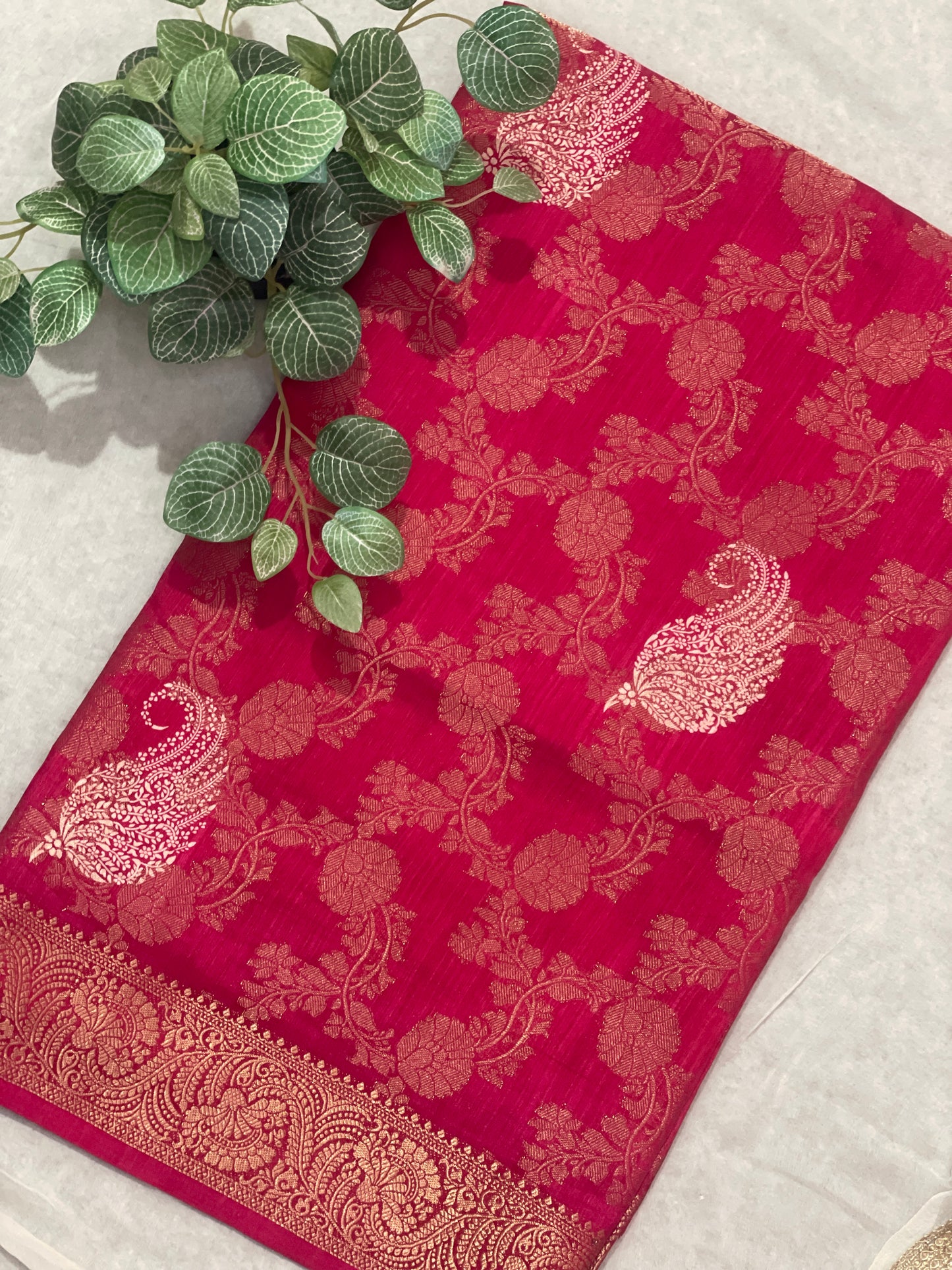 Banarasi Raw Georget Saree