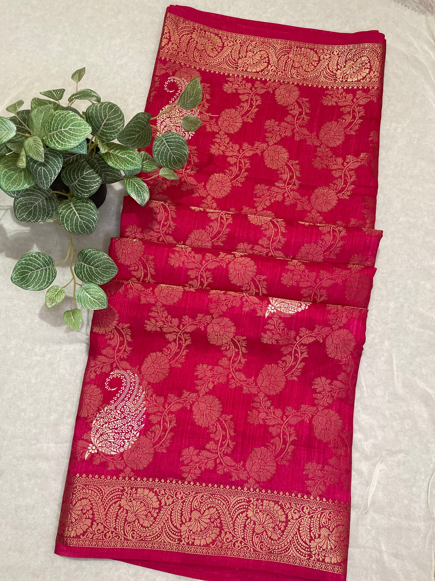 Banarasi Raw Georget Saree