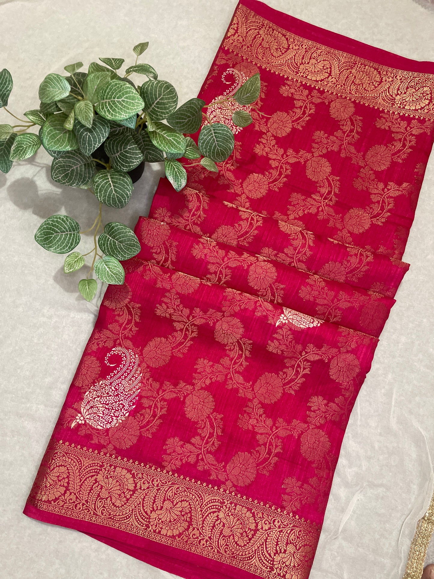 Banarasi Raw Georget Saree