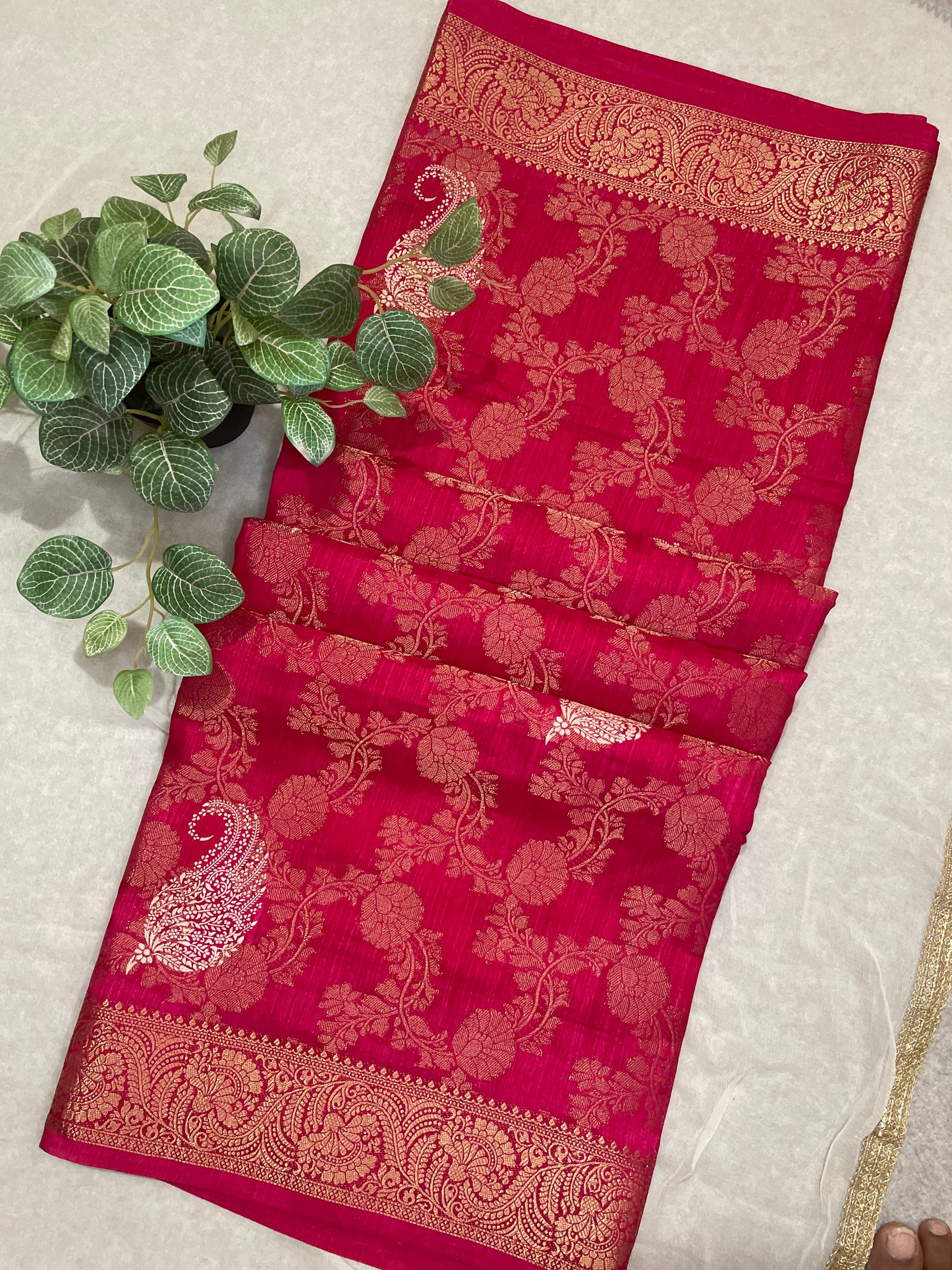 Banarasi Raw Georget Saree