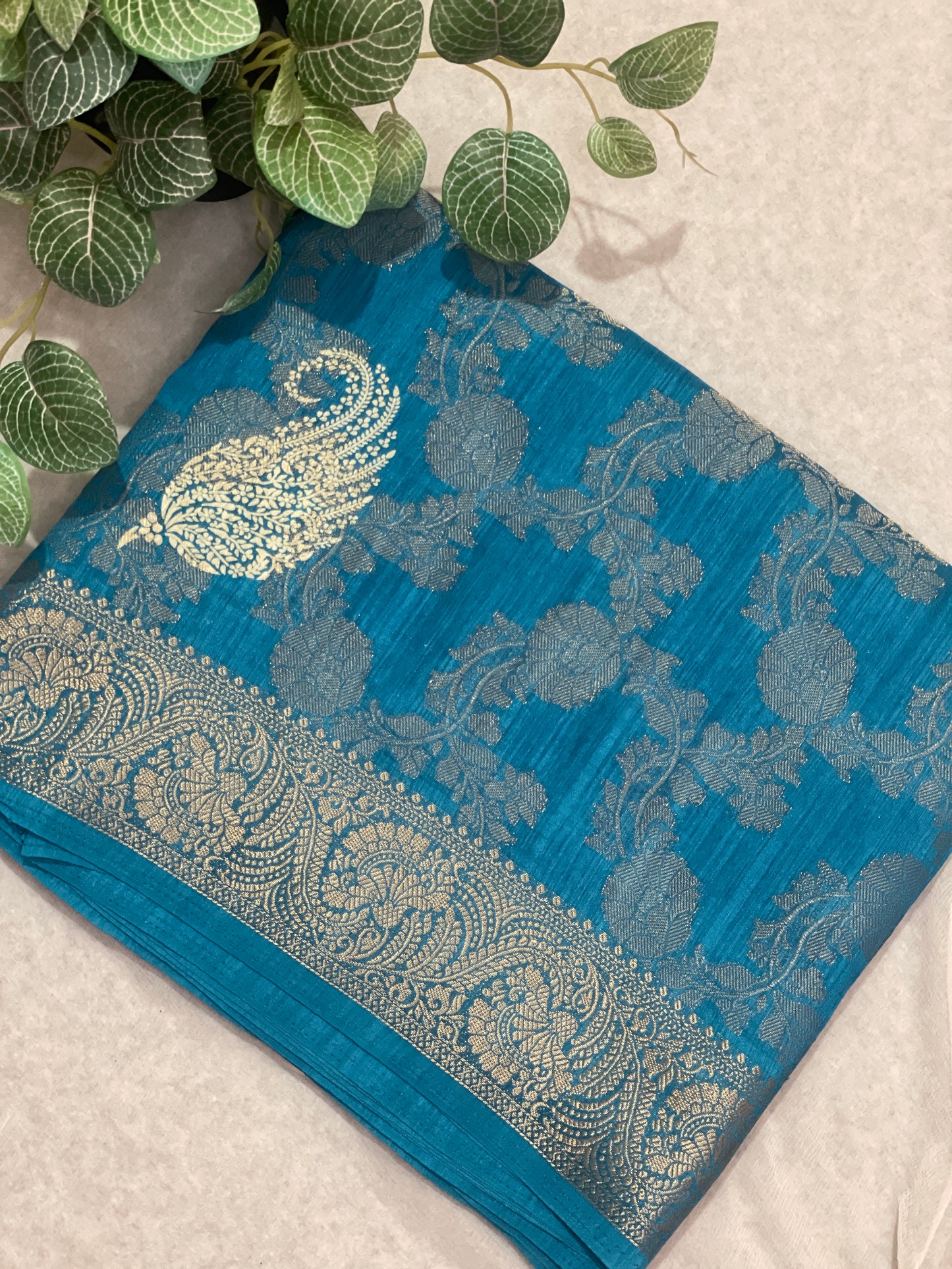 Banarasi Raw Georget Saree