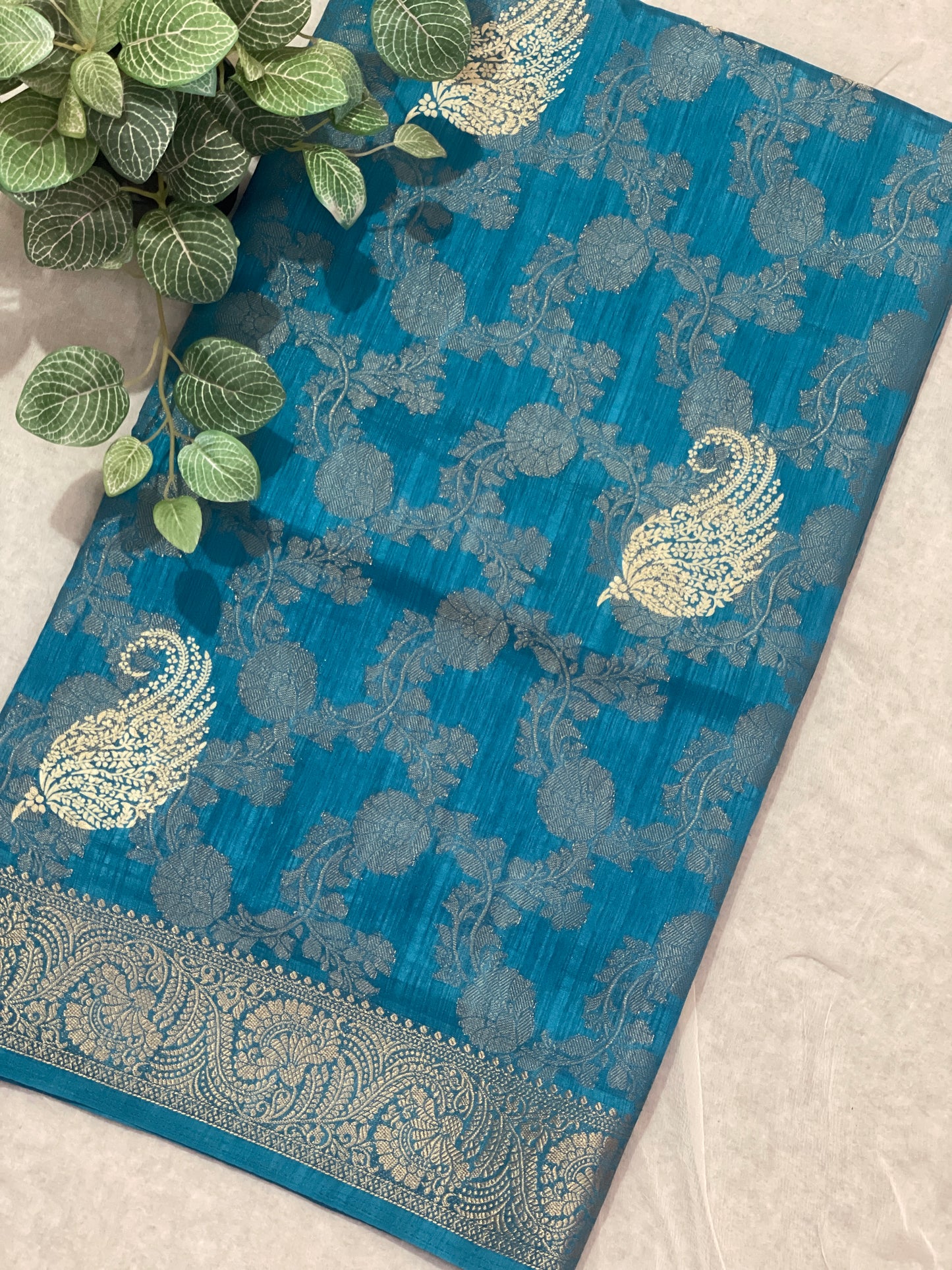 Banarasi Raw Georget Saree
