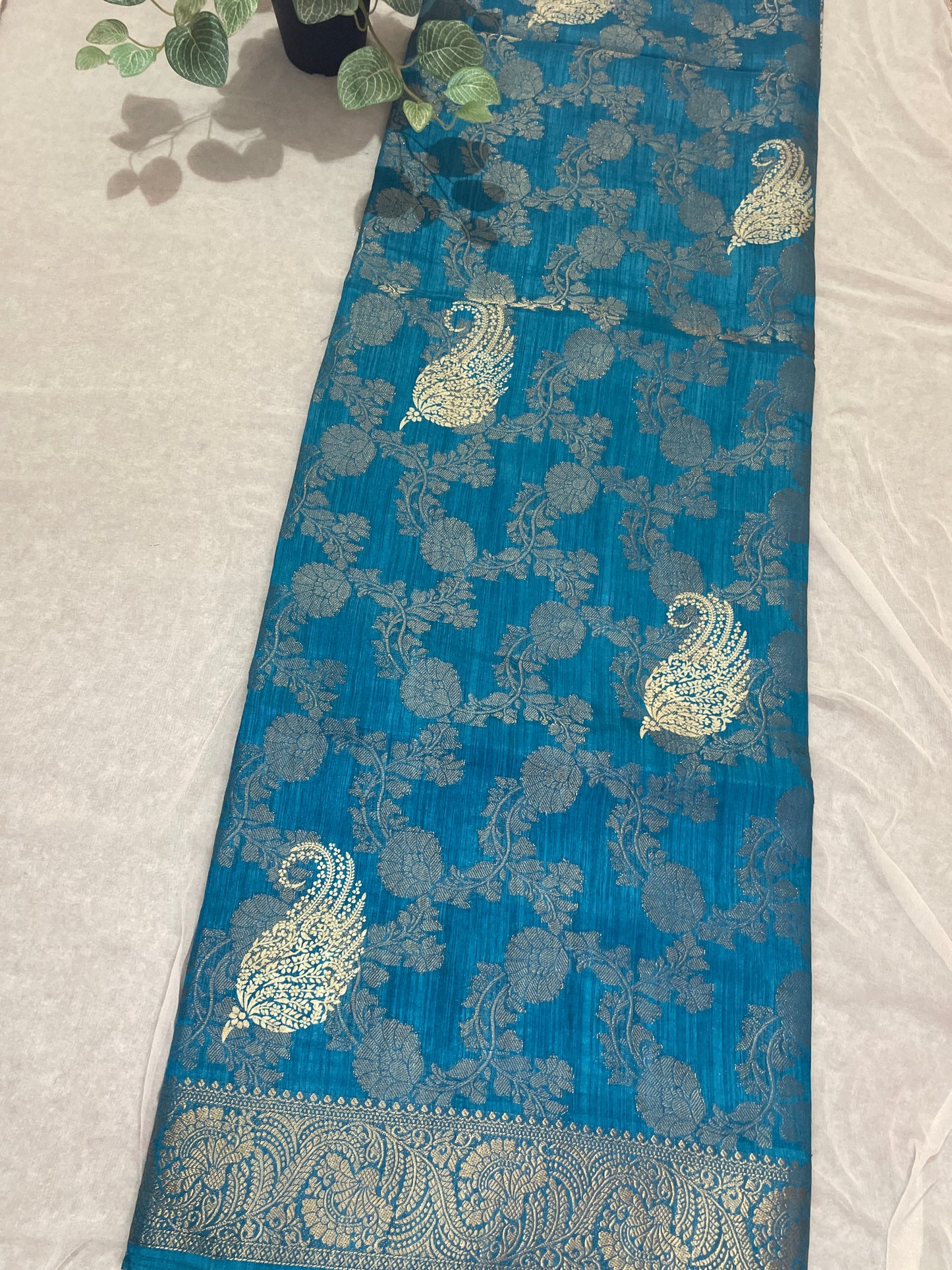 Banarasi Raw Georget Saree