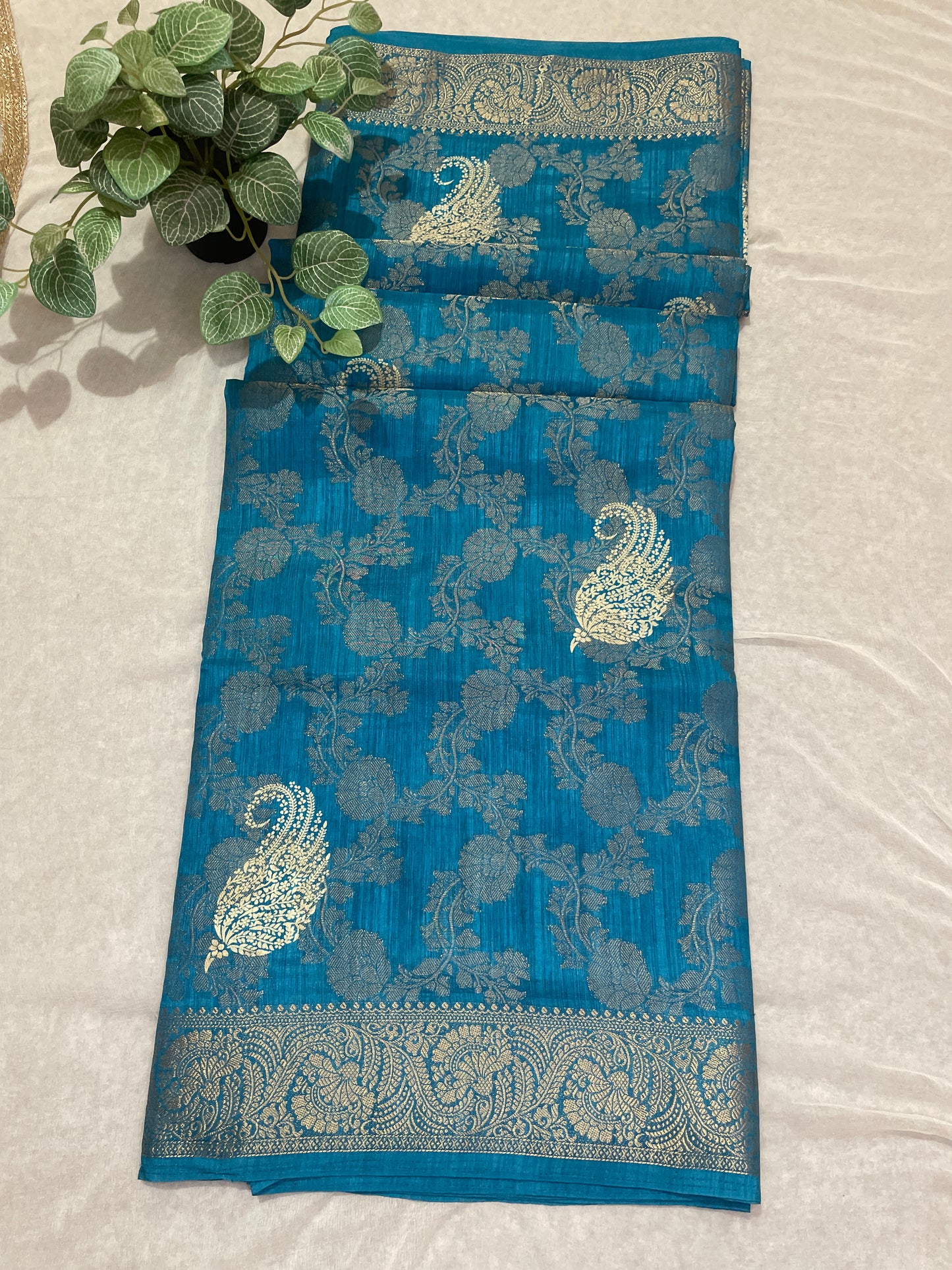 Banarasi Raw Georget Saree