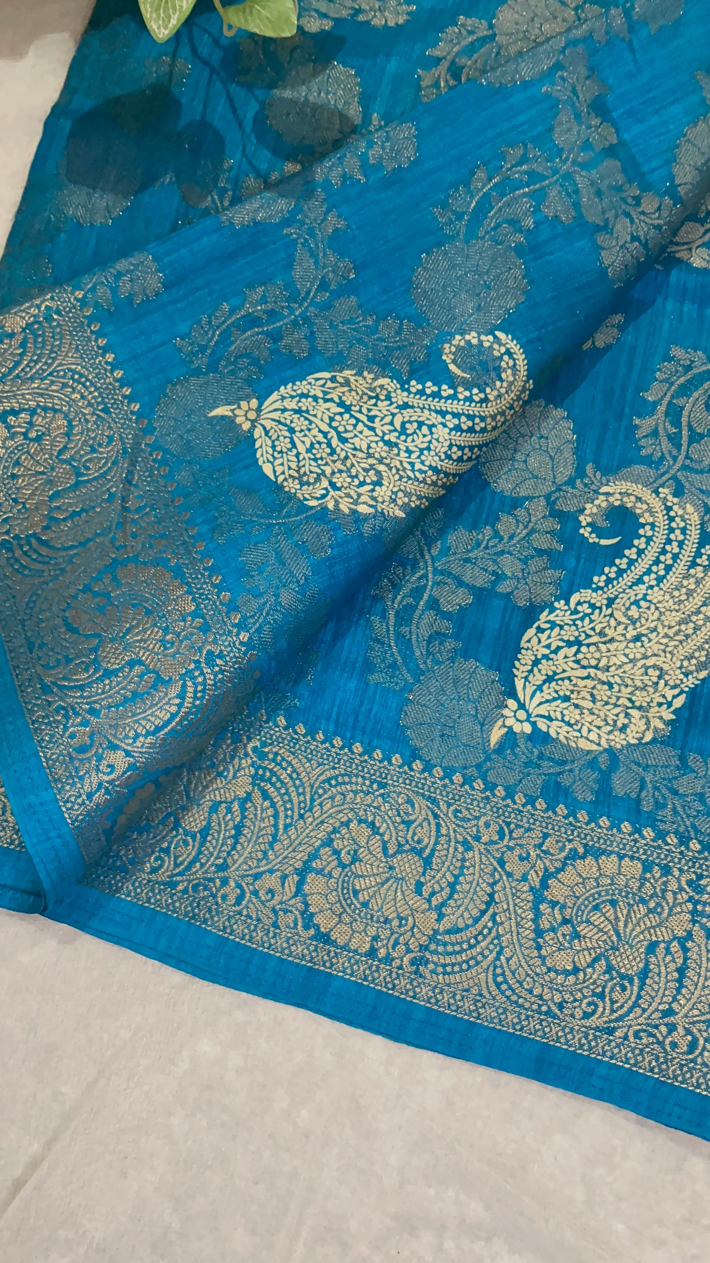 Banarasi Raw Georget Saree
