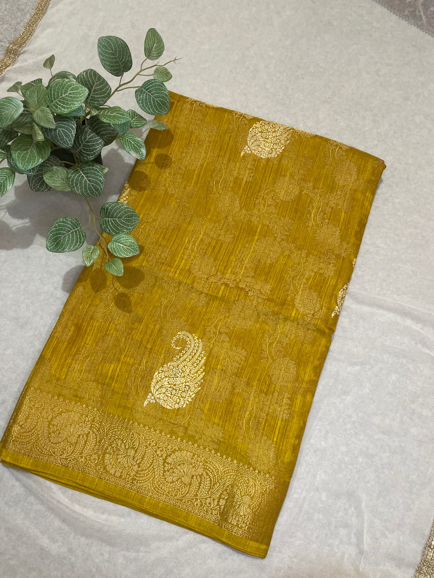 Banarasi Raw Georget Saree