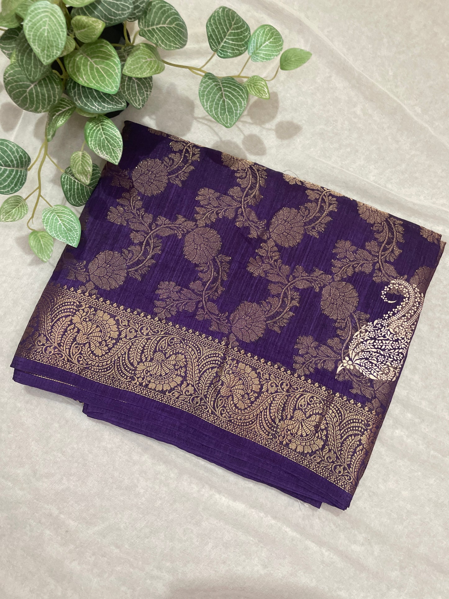 Banarasi Raw Georget Saree