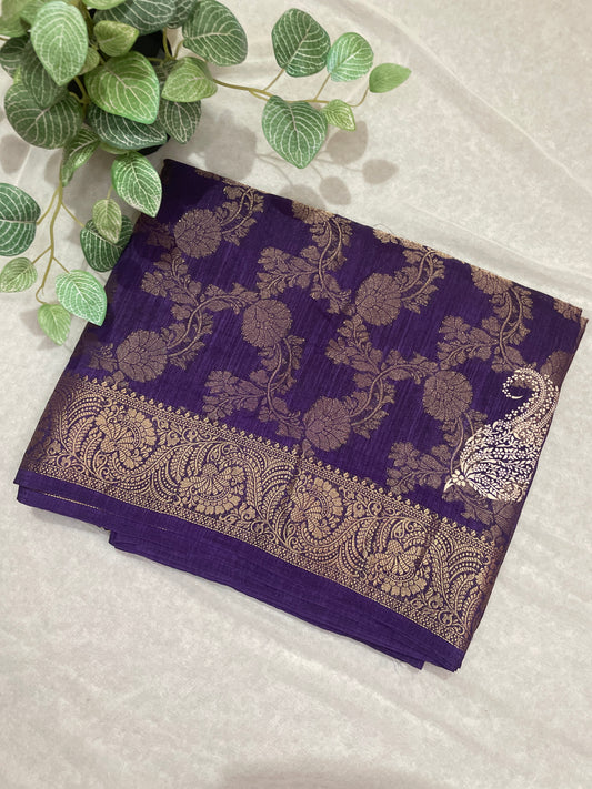 Banarasi Raw Georget Saree