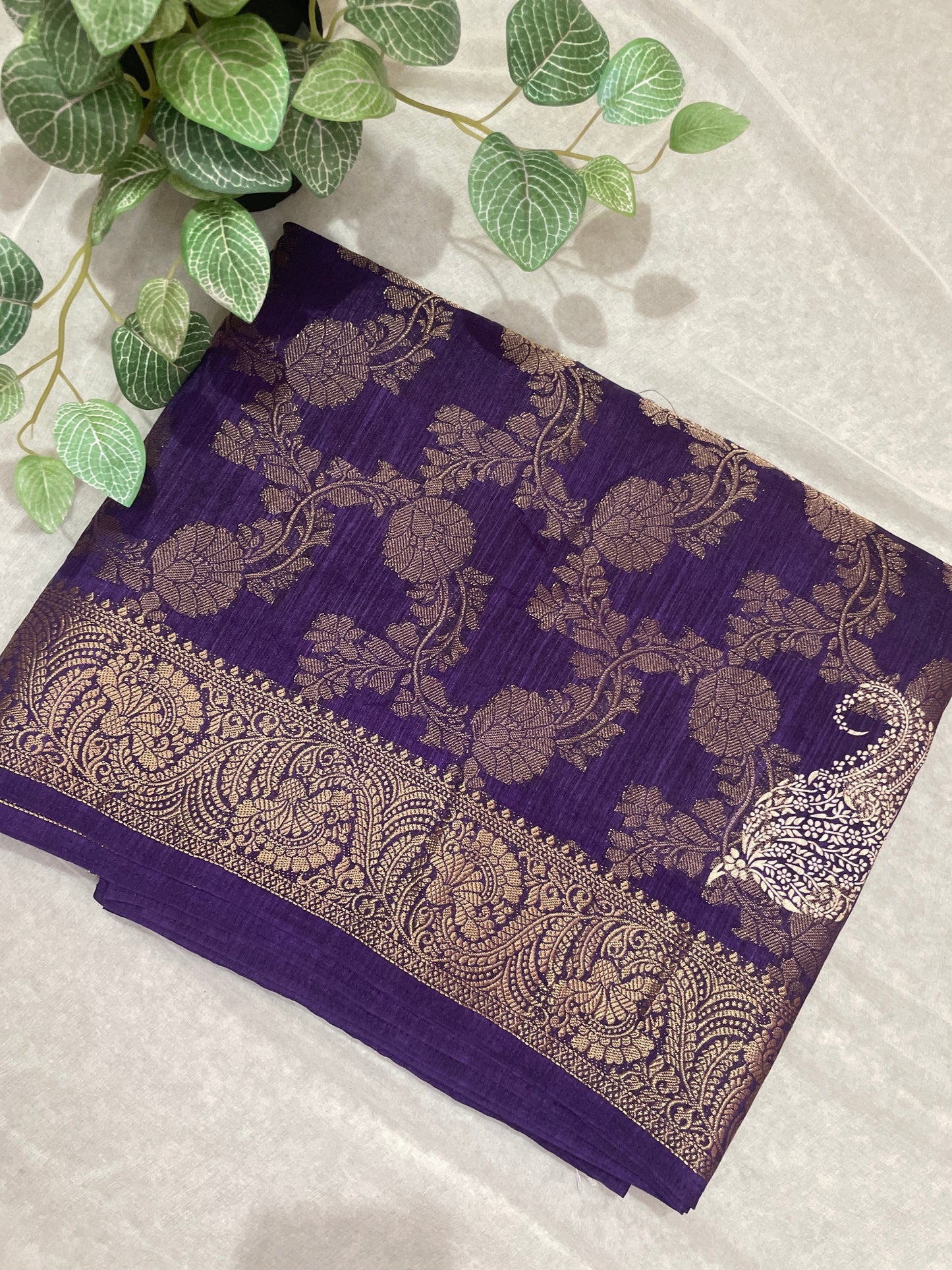 Banarasi Raw Georget Saree