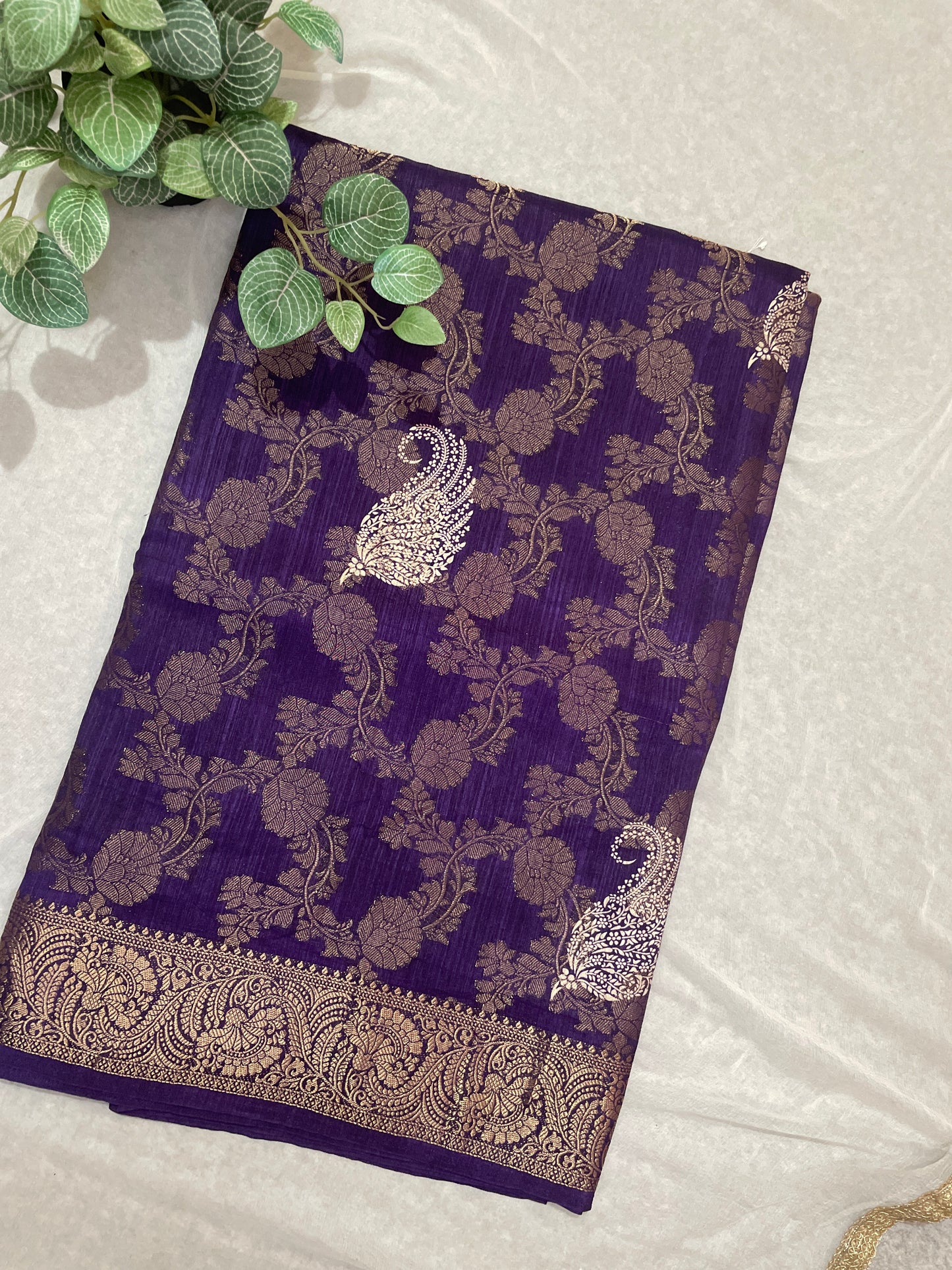 Banarasi Raw Georget Saree