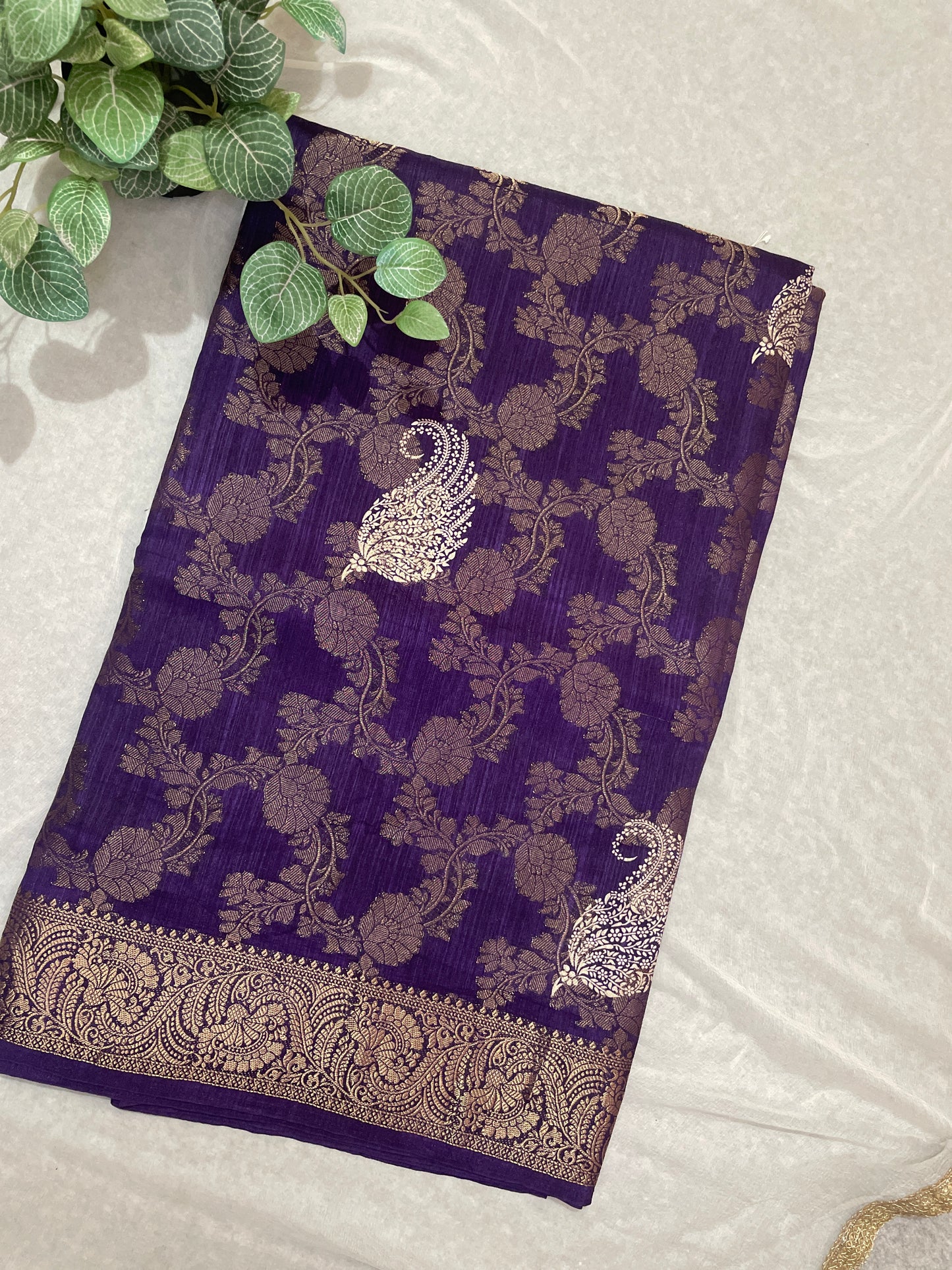 Banarasi Raw Georget Saree