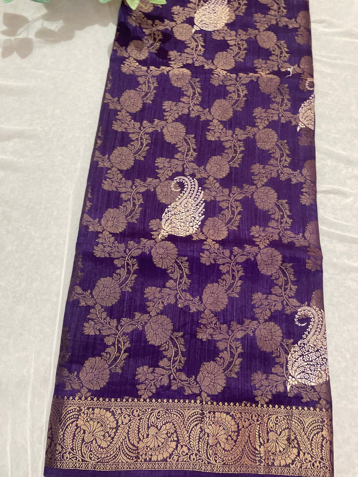 Banarasi Raw Georget Saree