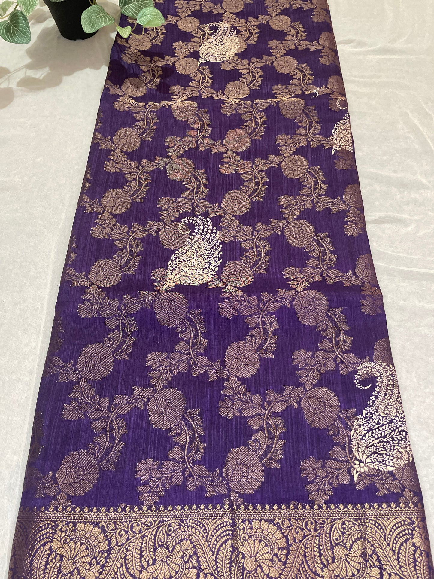 Banarasi Raw Georget Saree