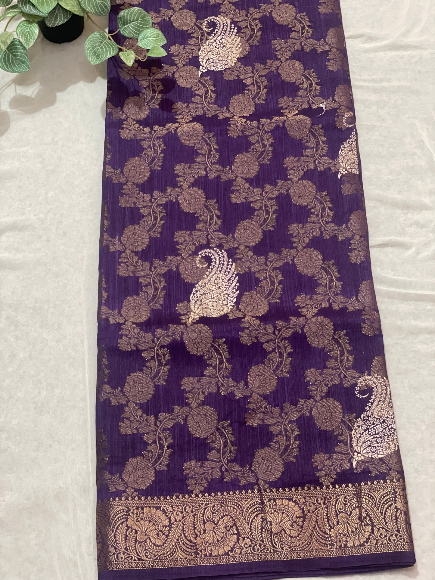 Banarasi Raw Georget Saree