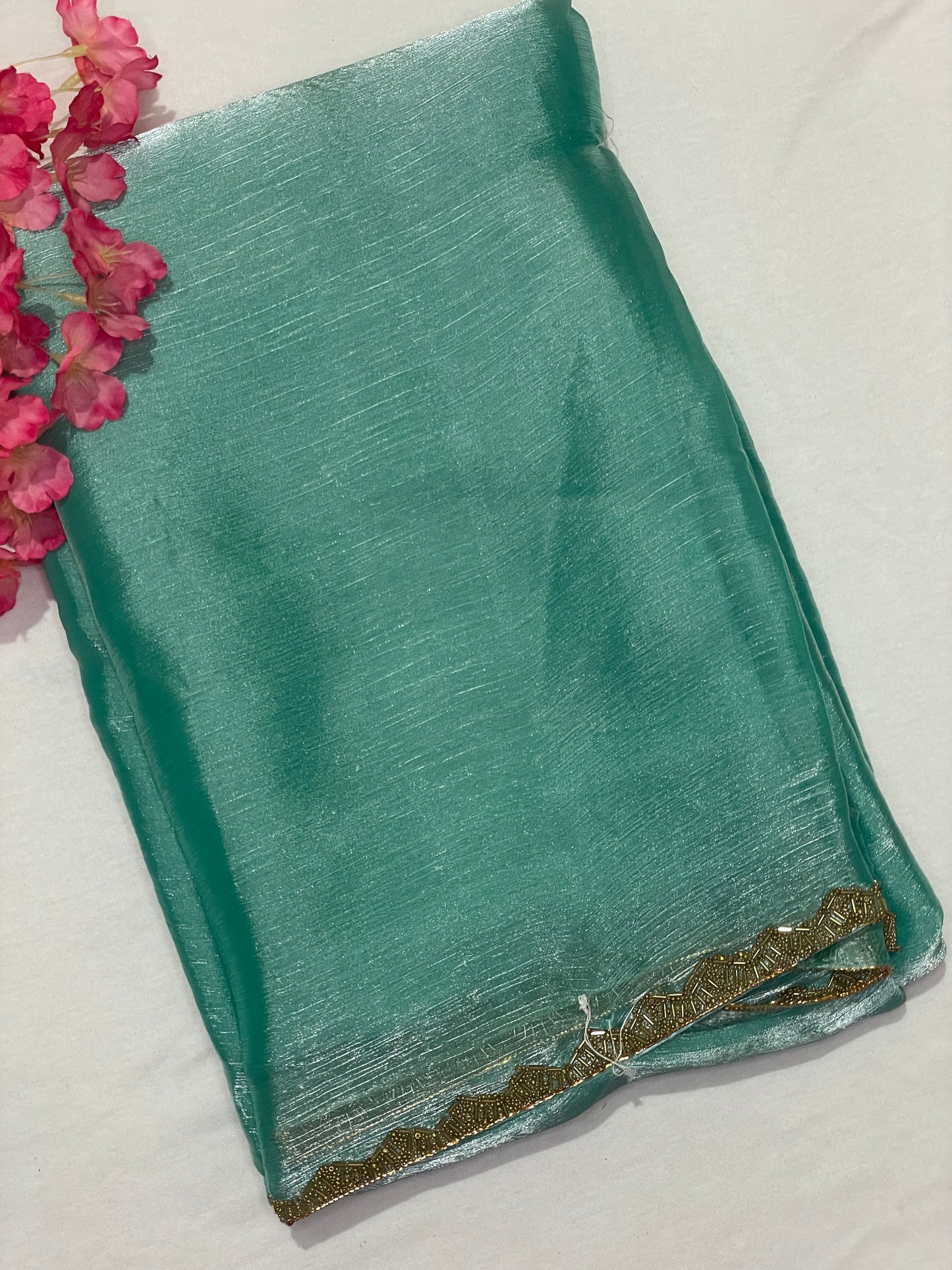 Blue Space Silk Saree