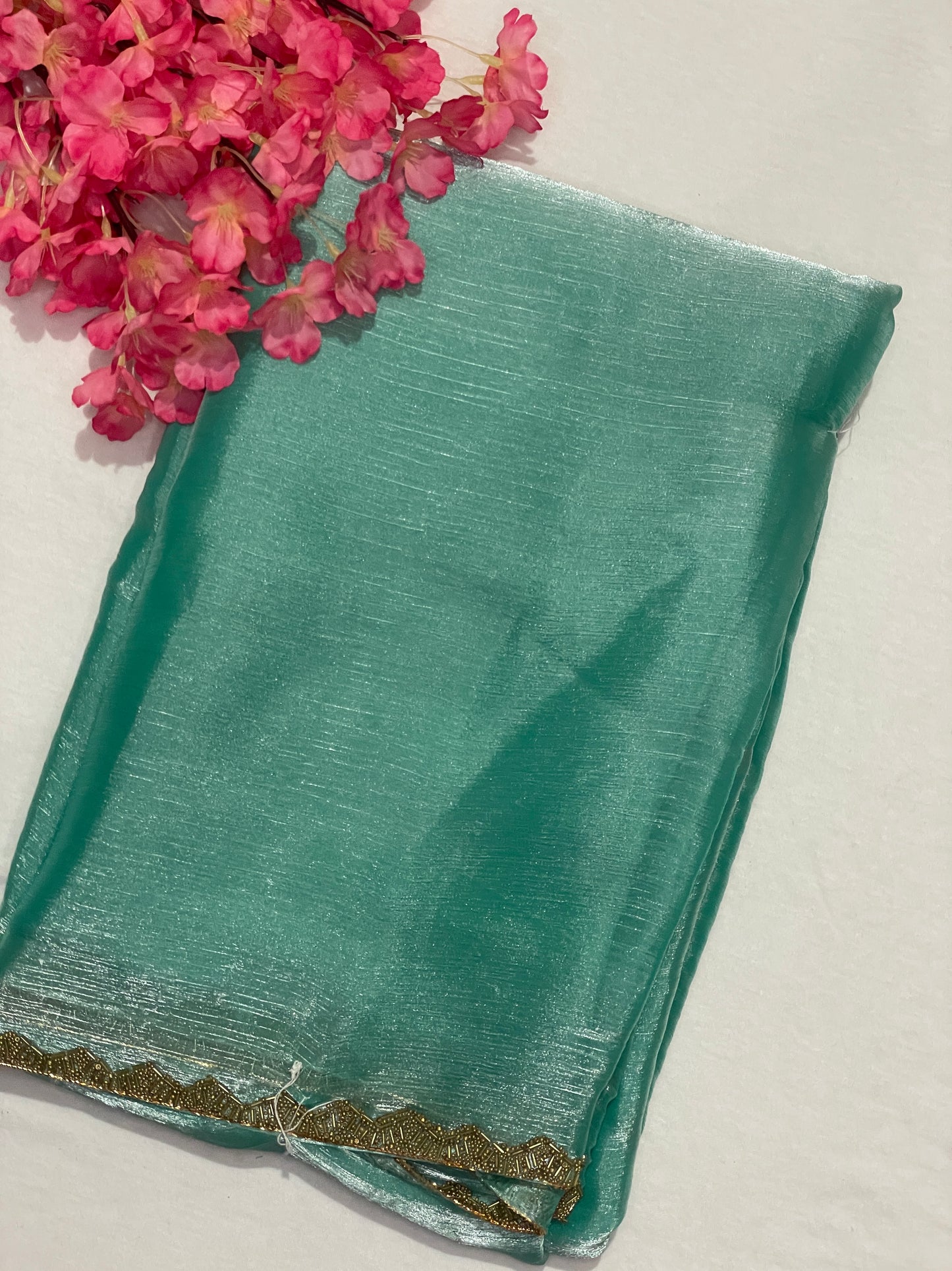 Blue Space Silk Saree