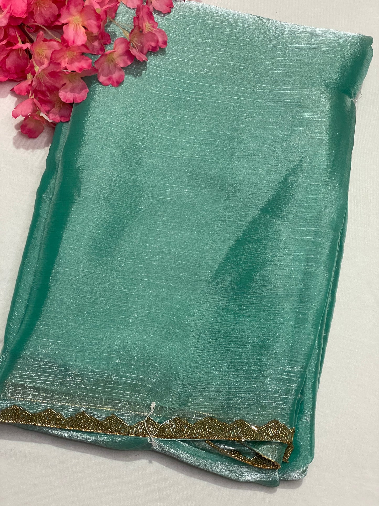 Blue Space Silk Saree