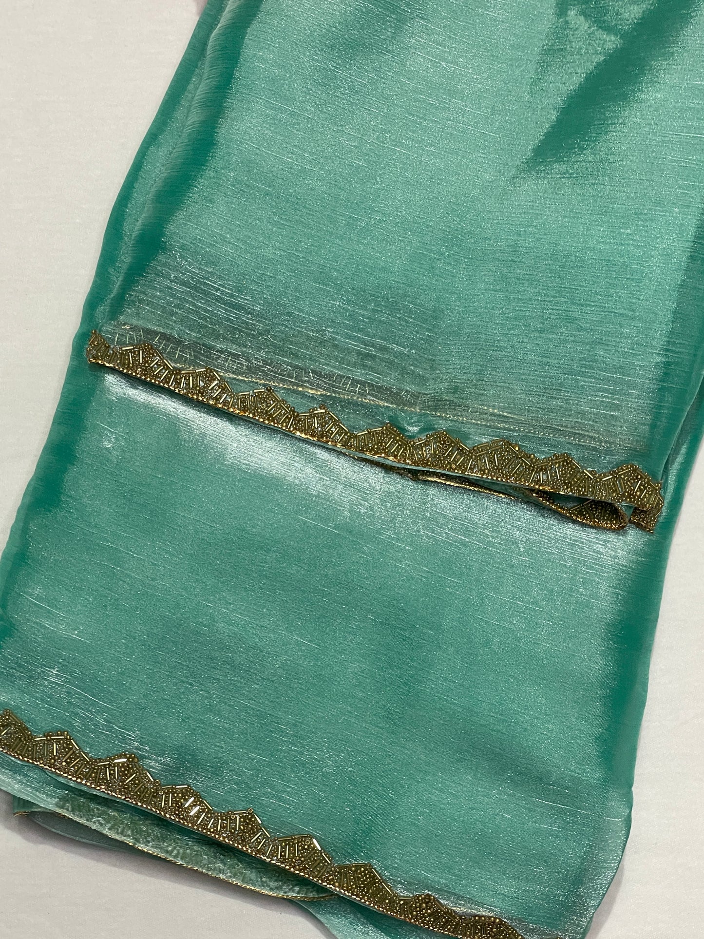 Blue Space Silk Saree