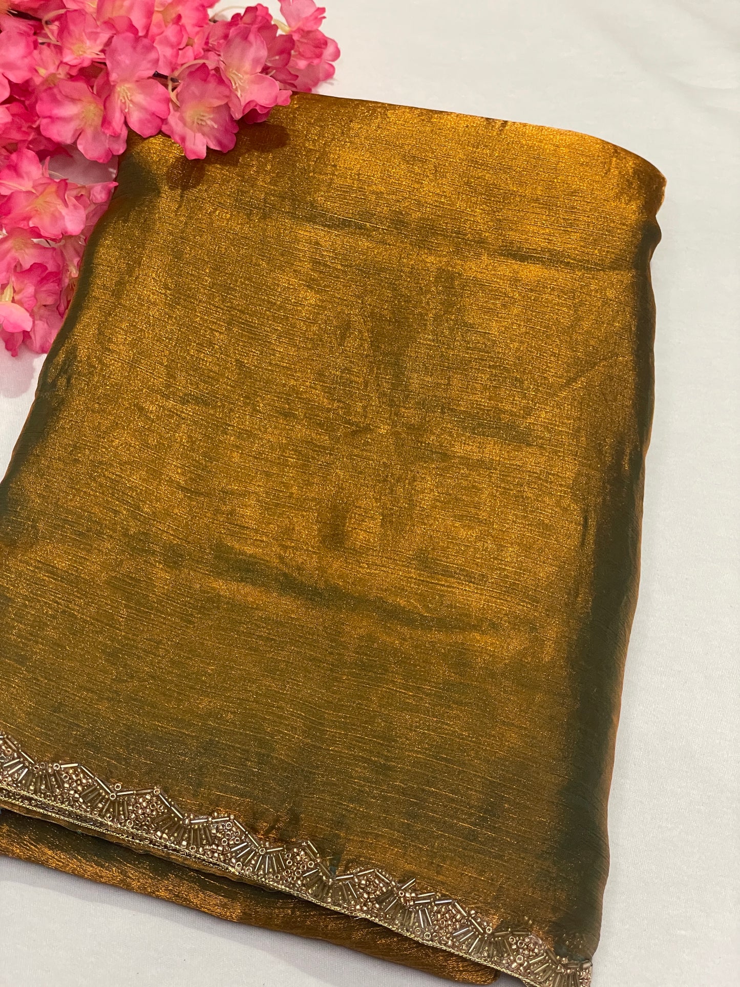 Coffee Brown Jimmy Choo Premium Quality Saree